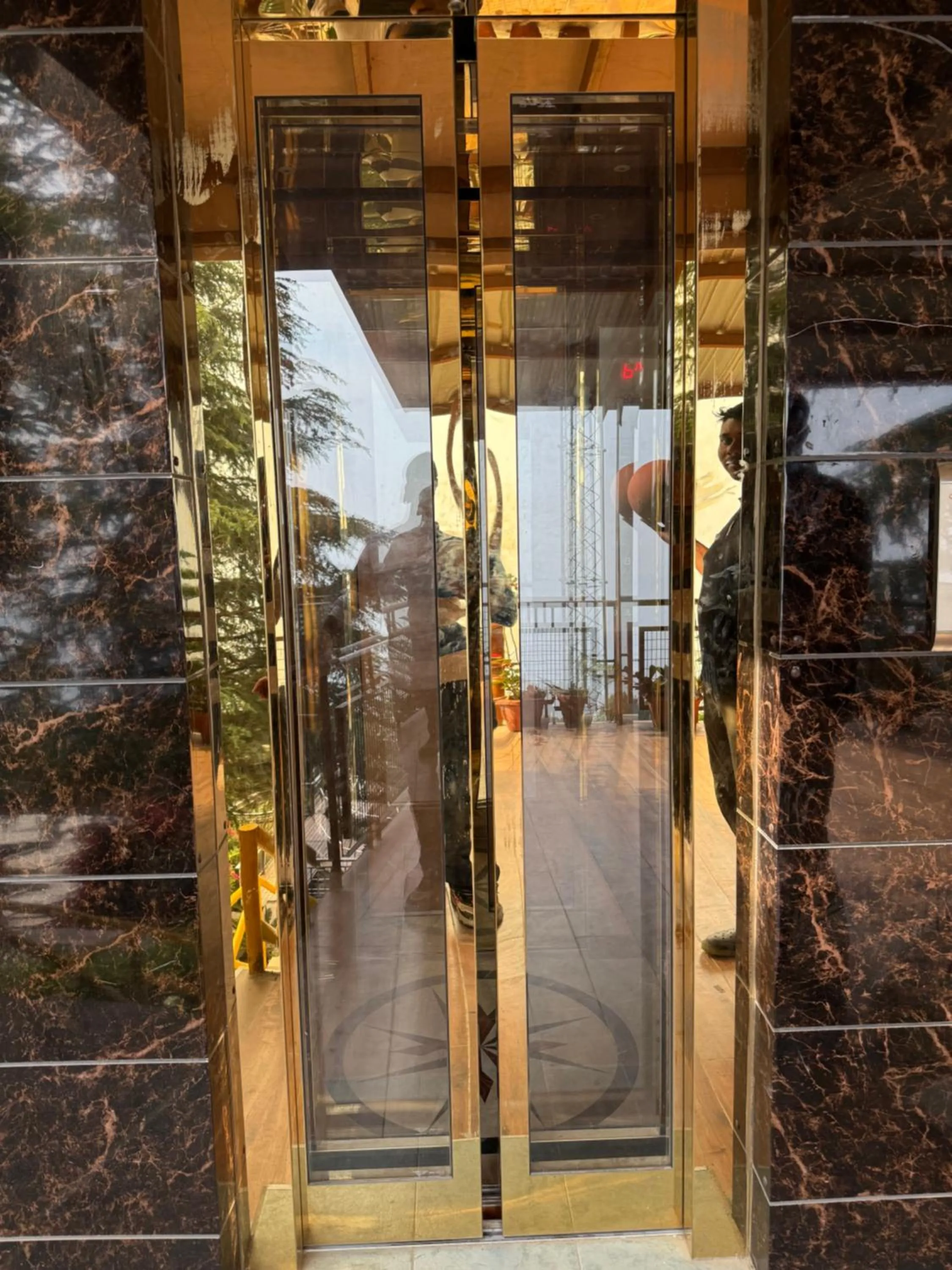 elevator in ECKO Kasang Regency Hill Resort