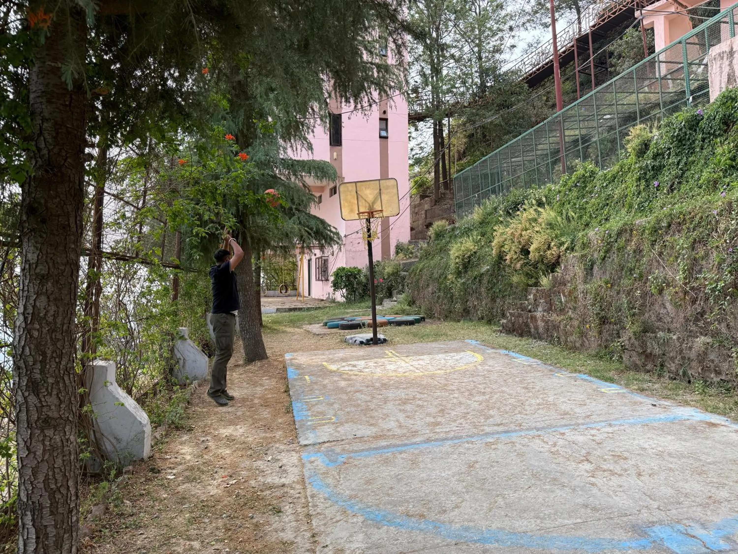 Children play ground in ECKO Kasang Regency Hill Resort
