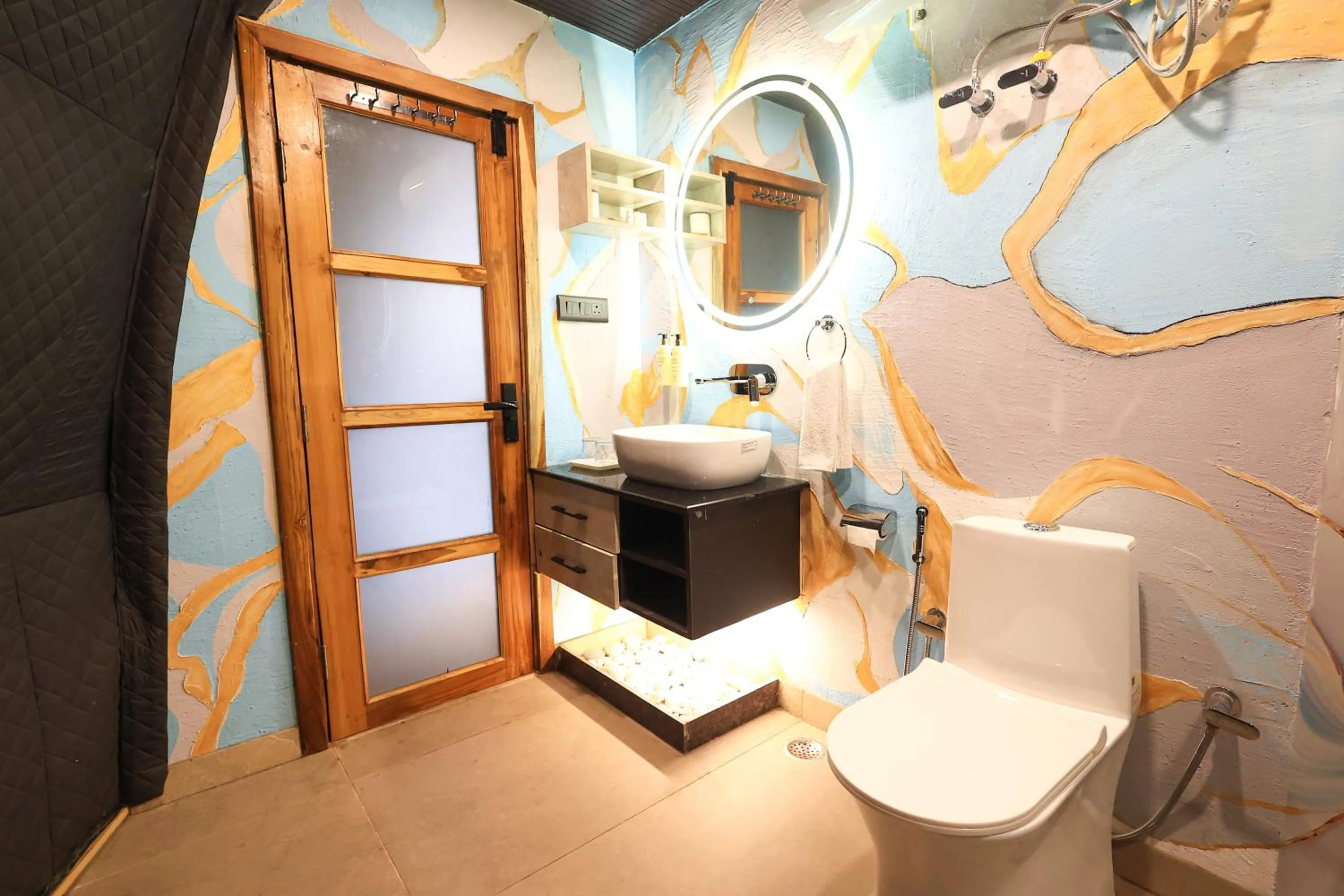 Bathroom in ECKO Kasang Regency Hill Resort