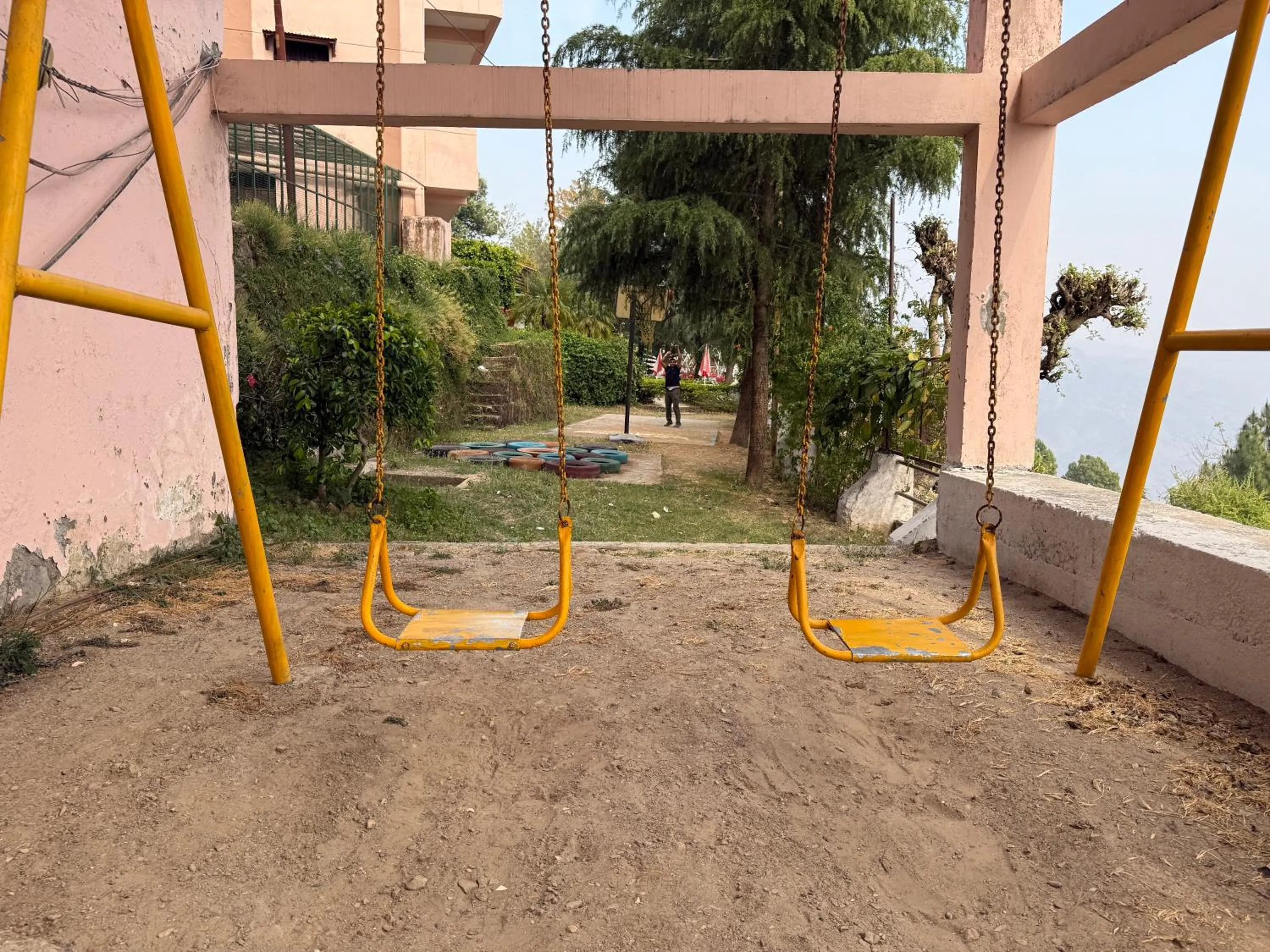 Children play ground in ECKO Kasang Regency Hill Resort