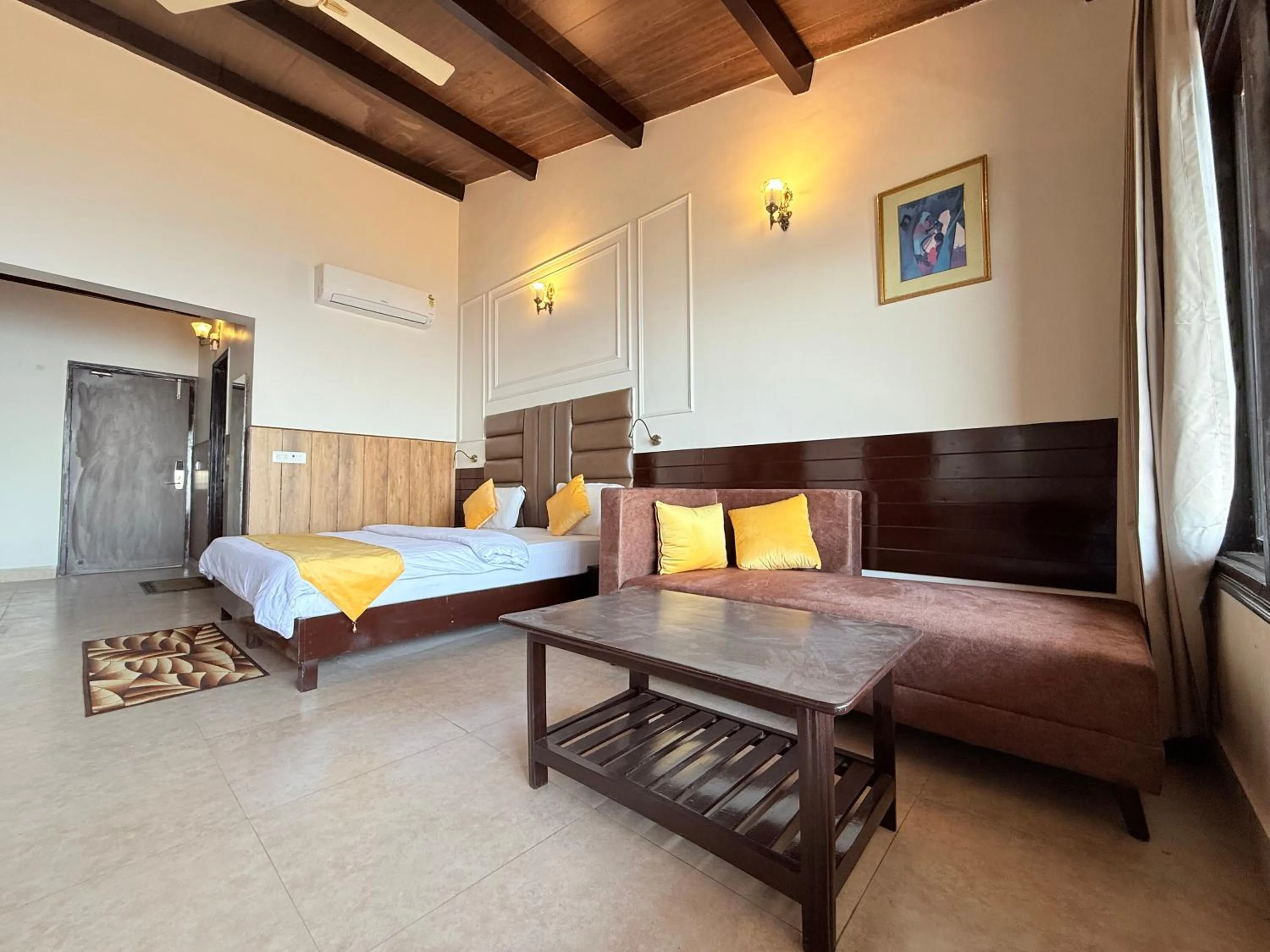 Photo of the whole room, Bed in ECKO Kasang Regency Hill Resort