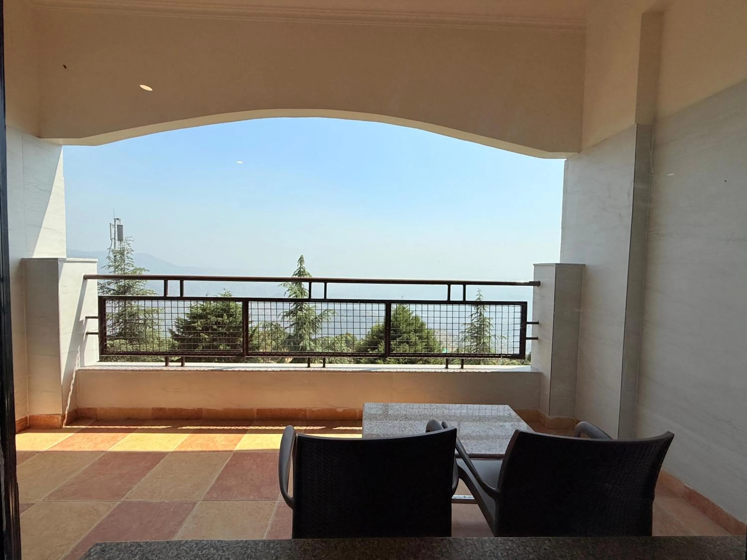 Patio in ECKO Kasang Regency Hill Resort