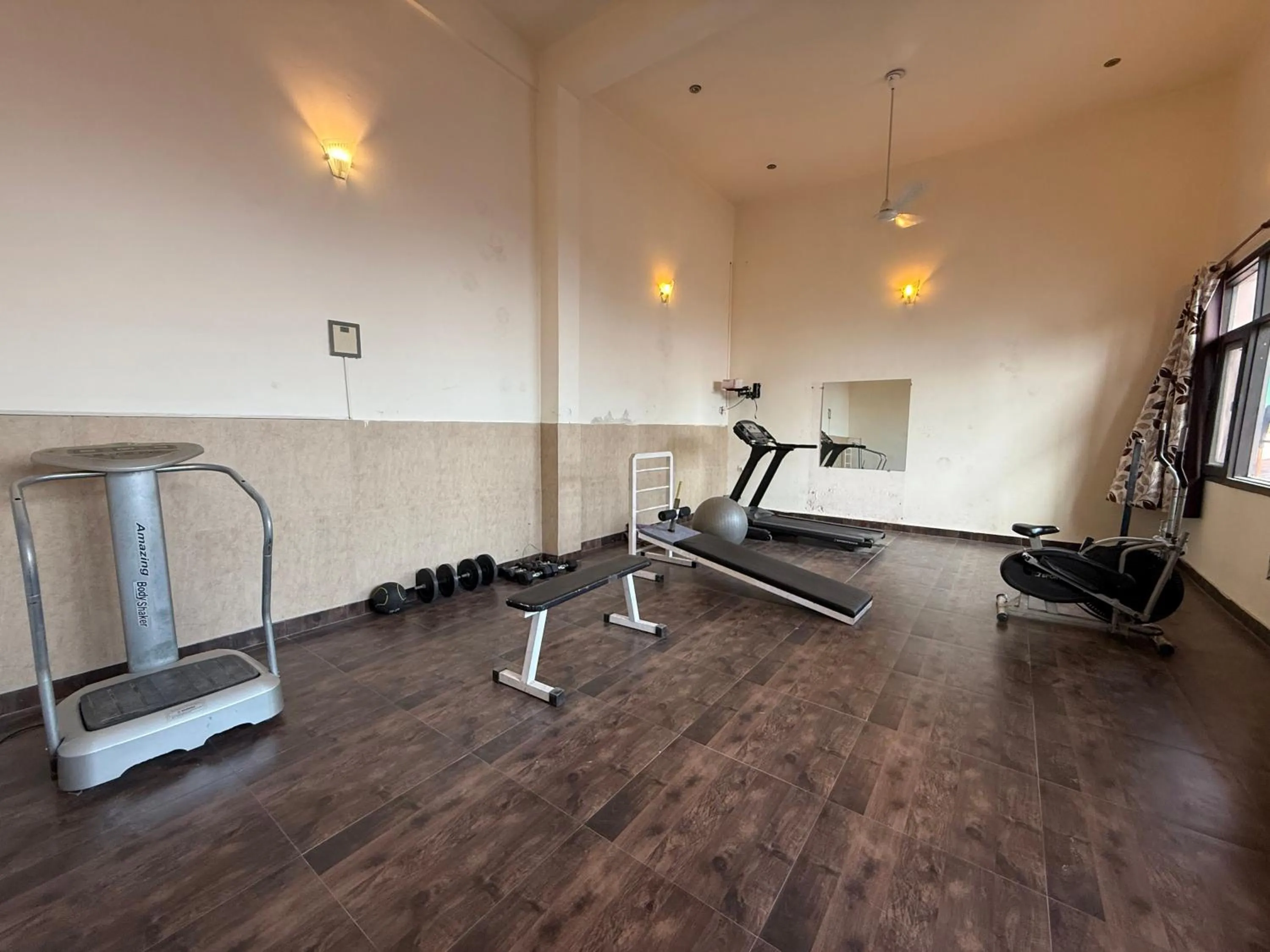 Fitness centre/facilities in ECKO Kasang Regency Hill Resort