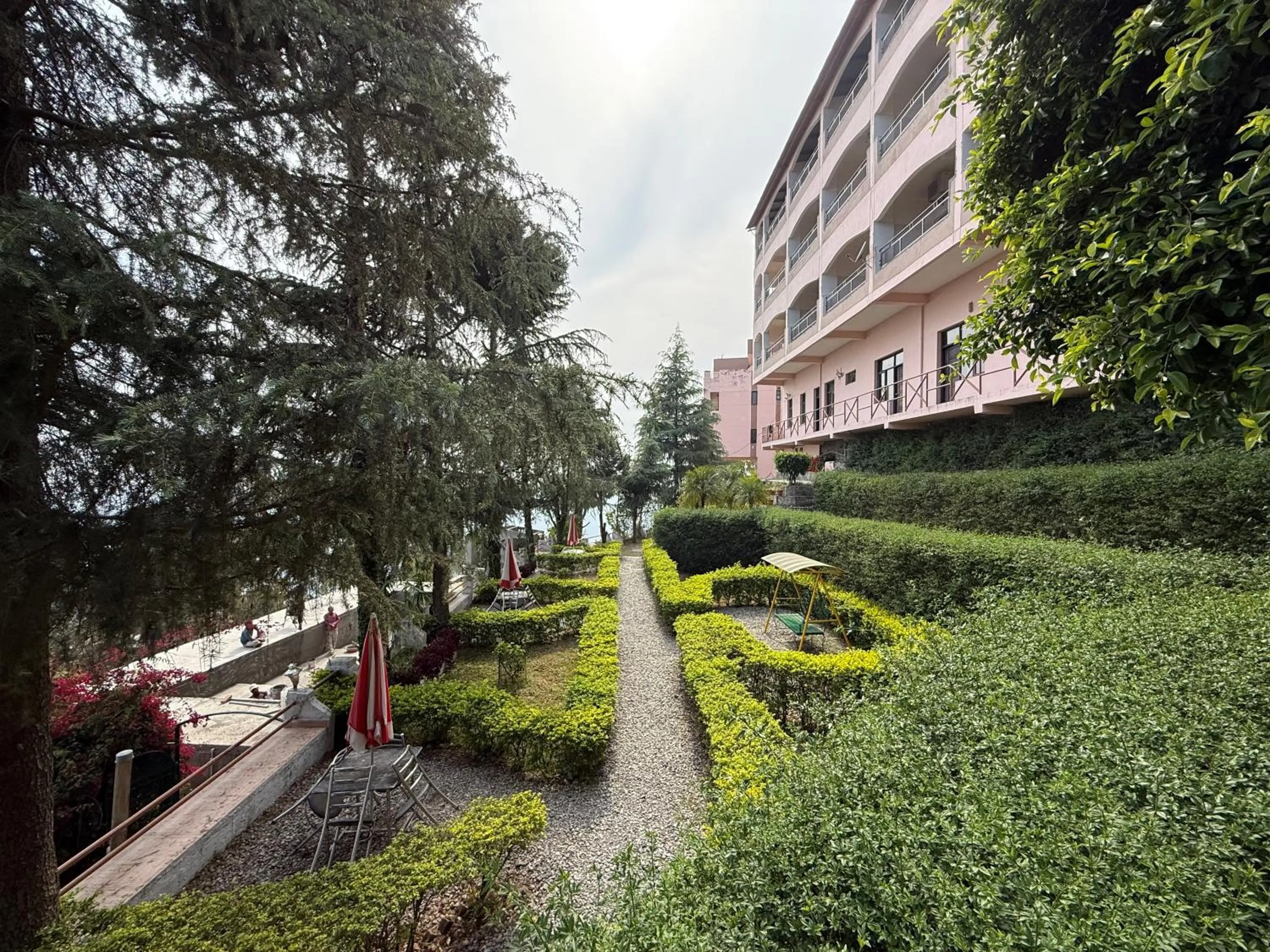 Garden in ECKO Kasang Regency Hill Resort