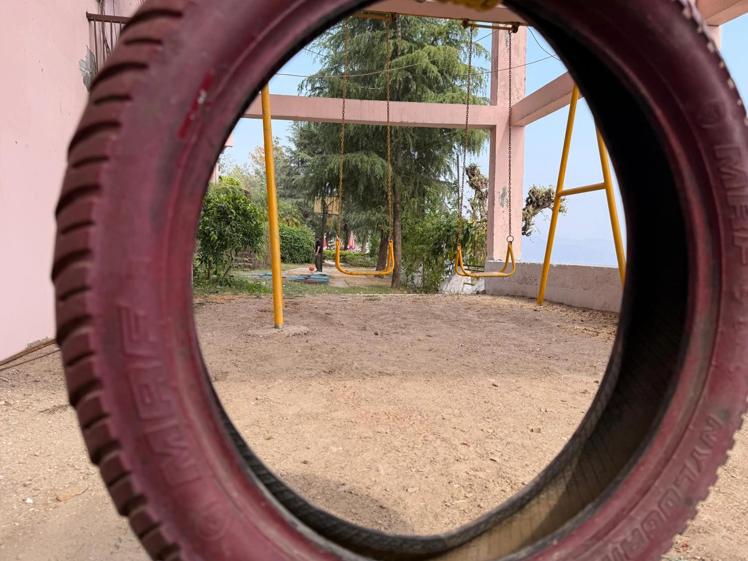 Children play ground in ECKO Kasang Regency Hill Resort
