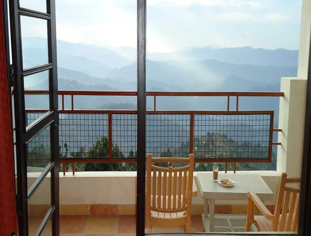 Balcony/Terrace in ECKO Kasang Regency Hill Resort