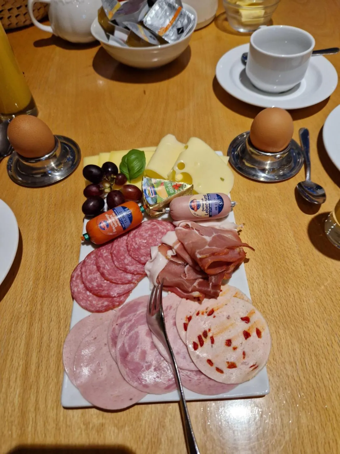 Food and drinks in Hotel Platzhirsch