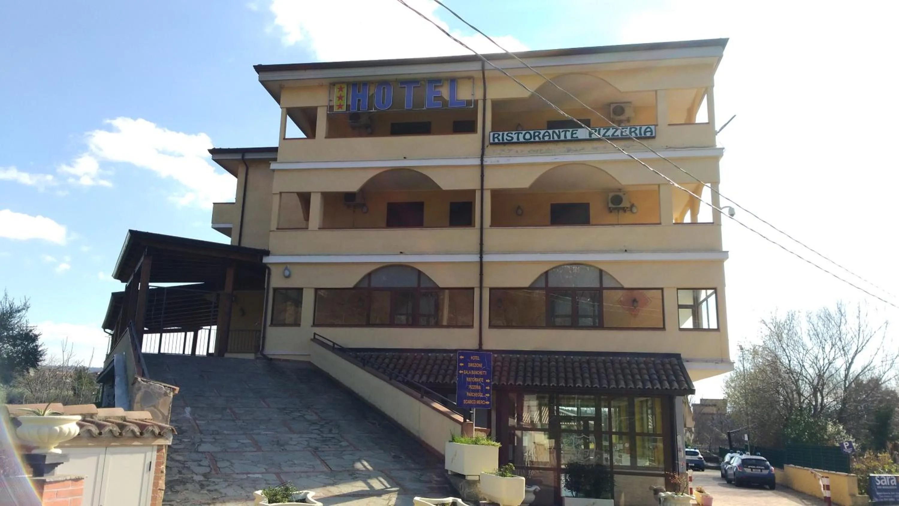 Property building in Hotel La Falconara