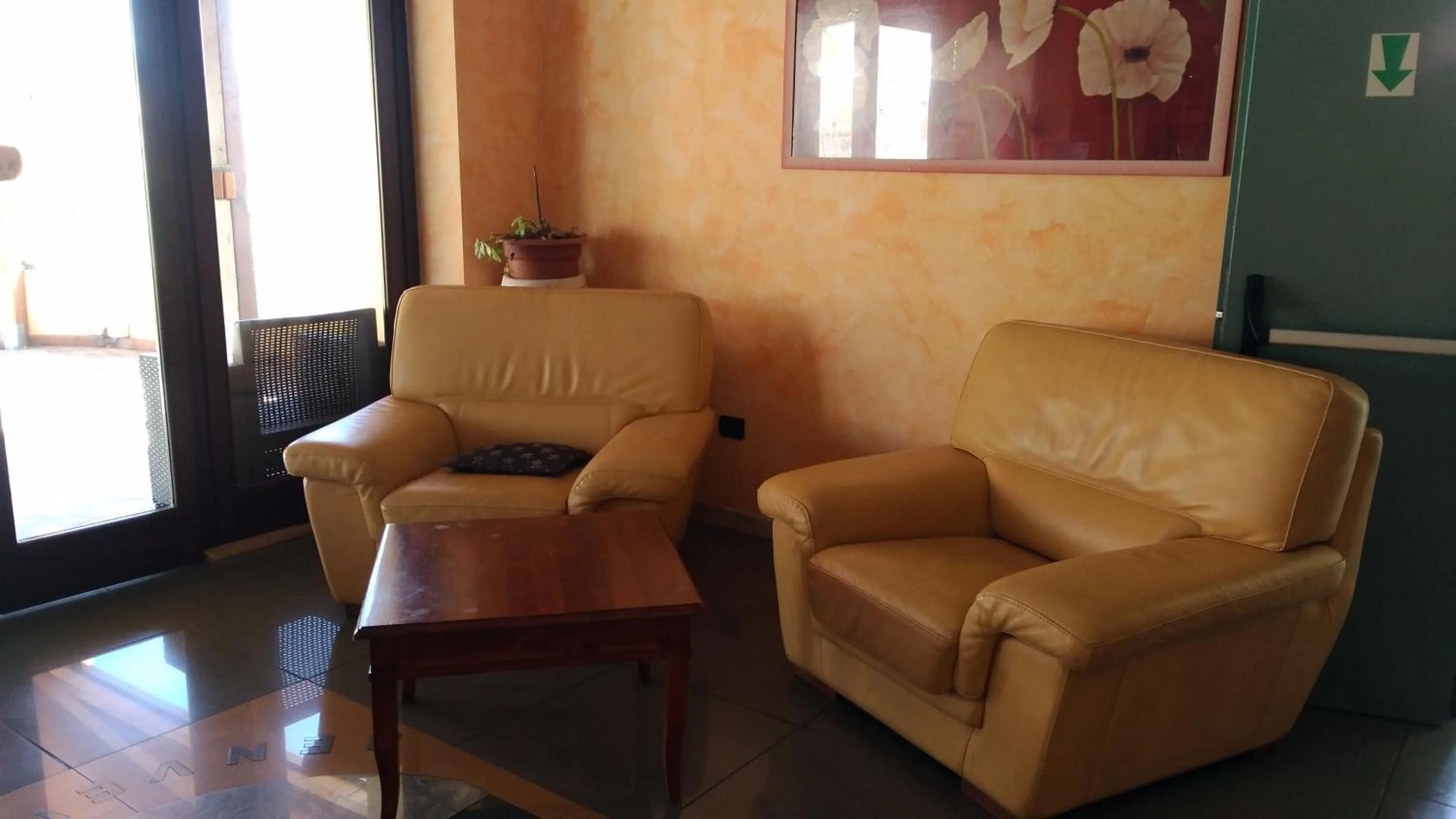 Lobby or reception in Hotel La Falconara