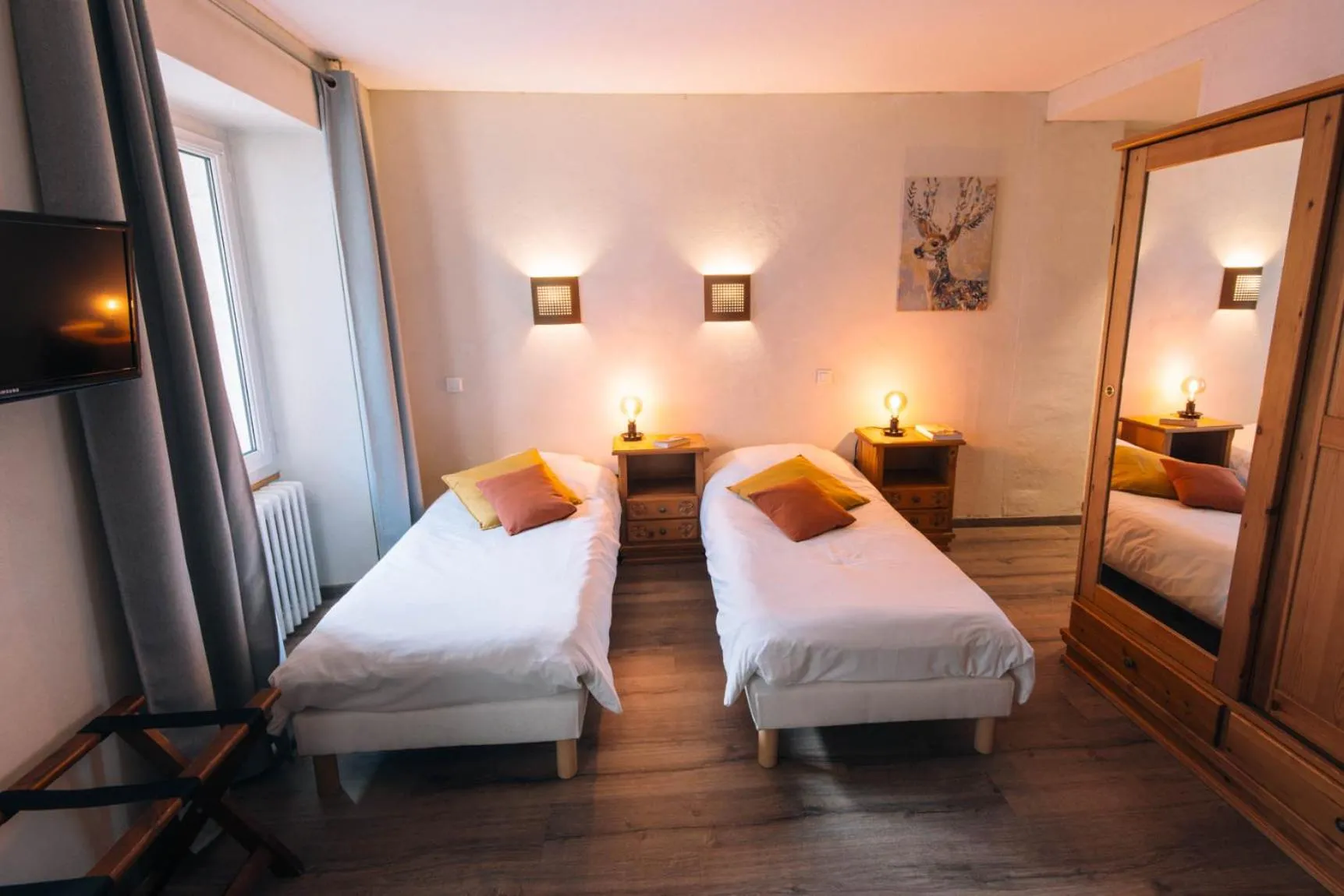 Bed in Chalet de Lanza