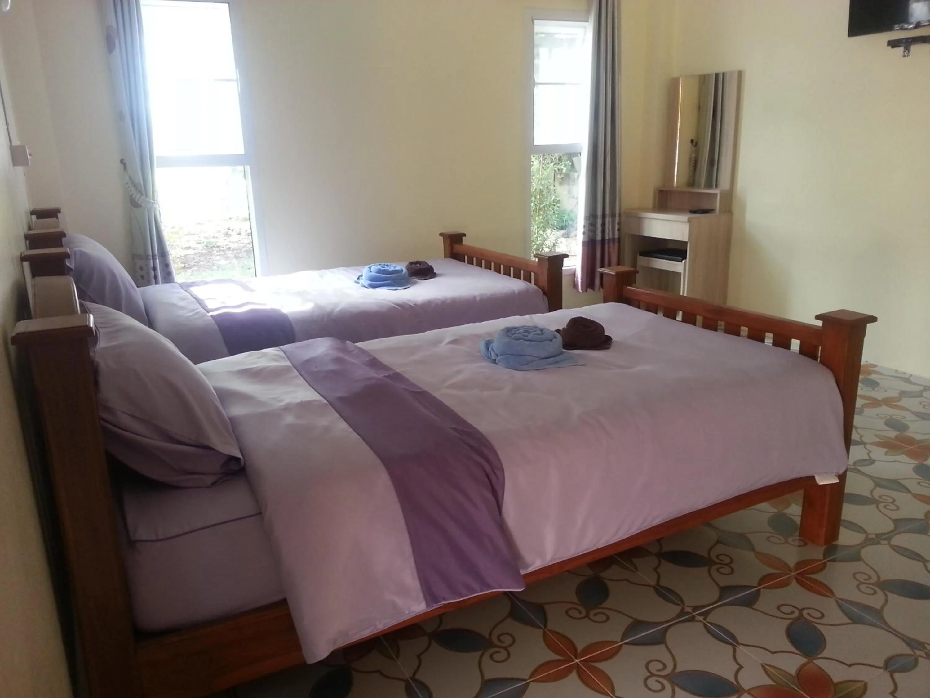 Bedroom, Bed in Queue&Bright Resort