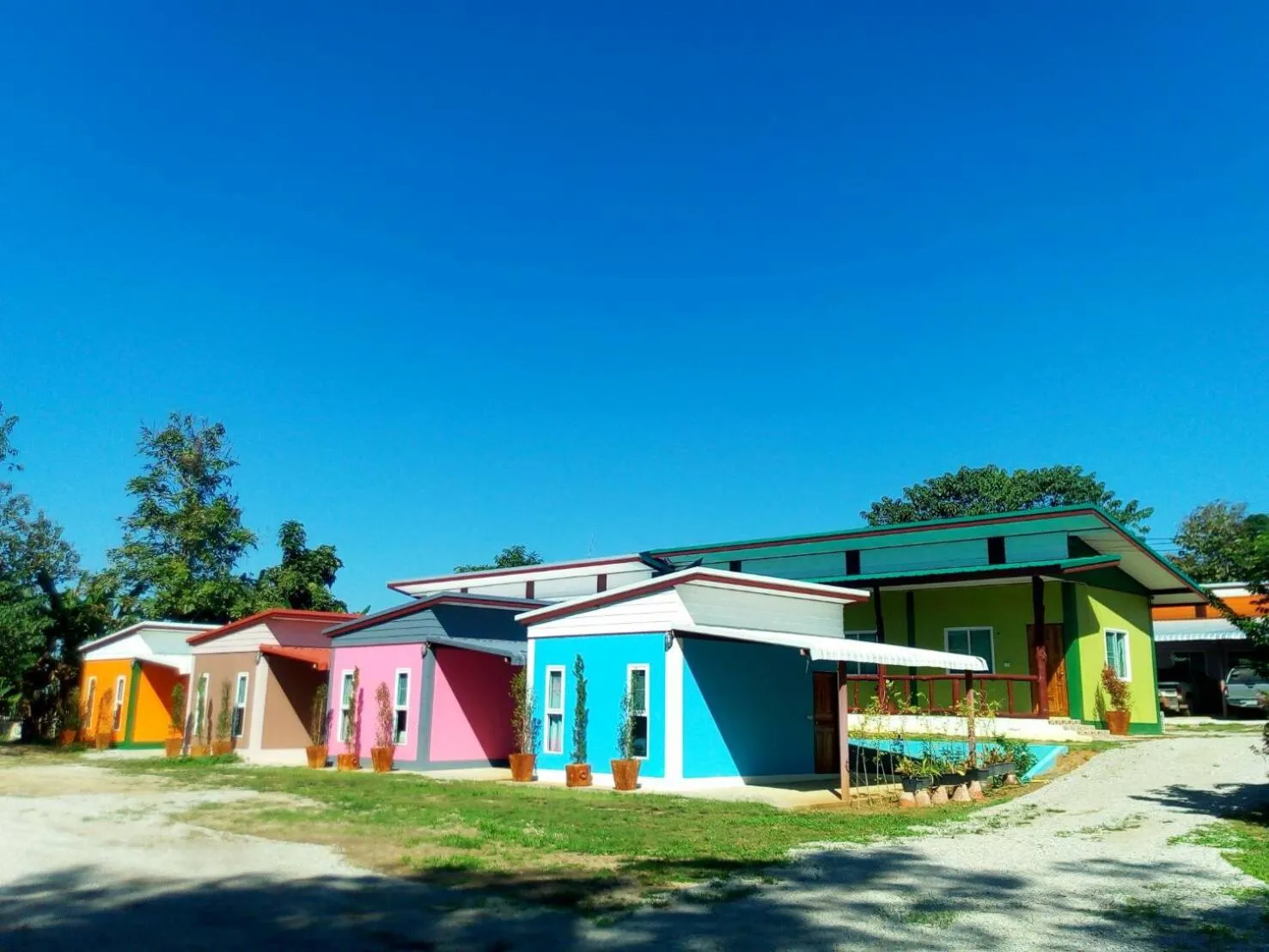 Property building in Queue&Bright Resort