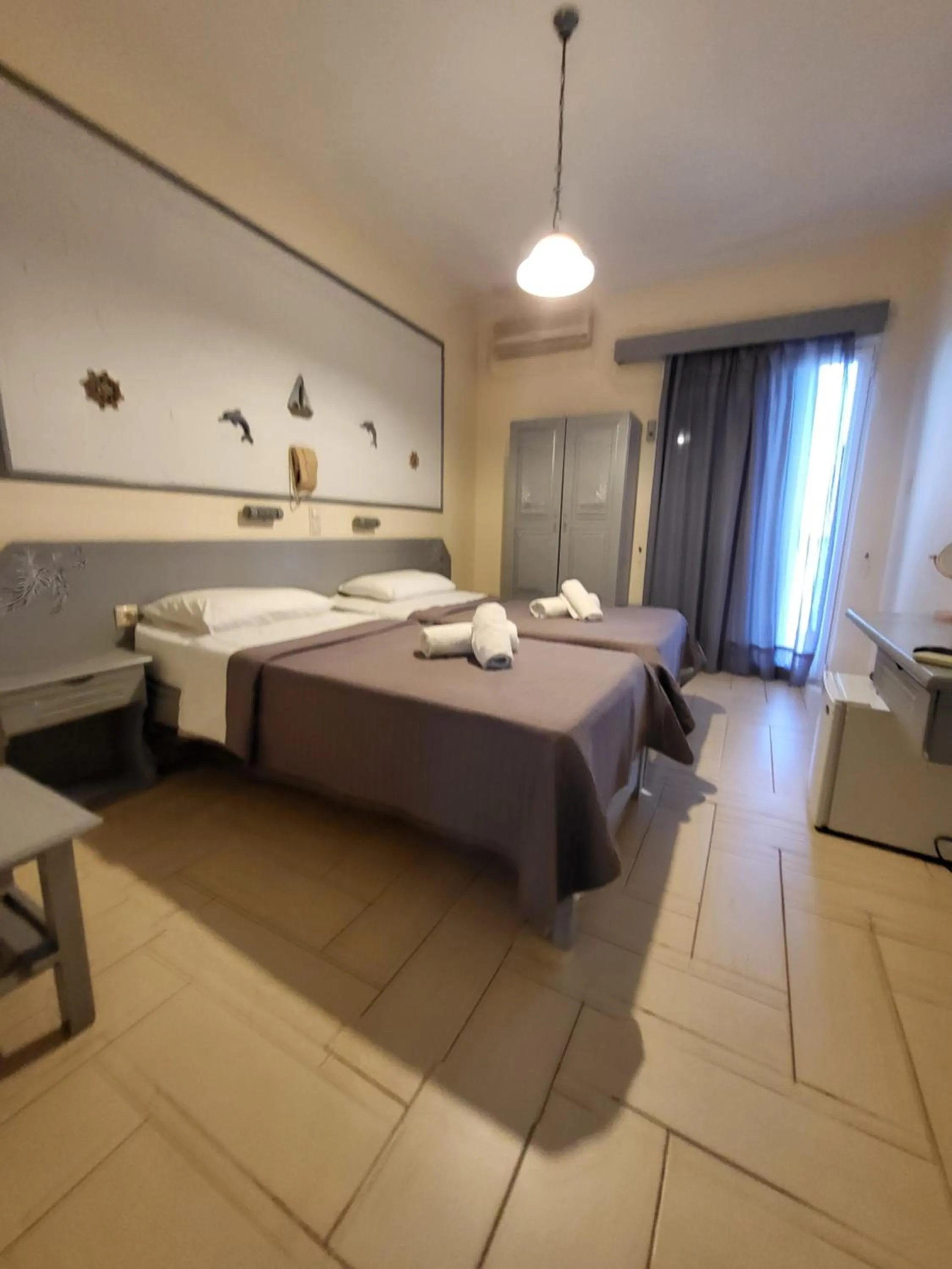 Bed in Panorama Hotel - Restaurant