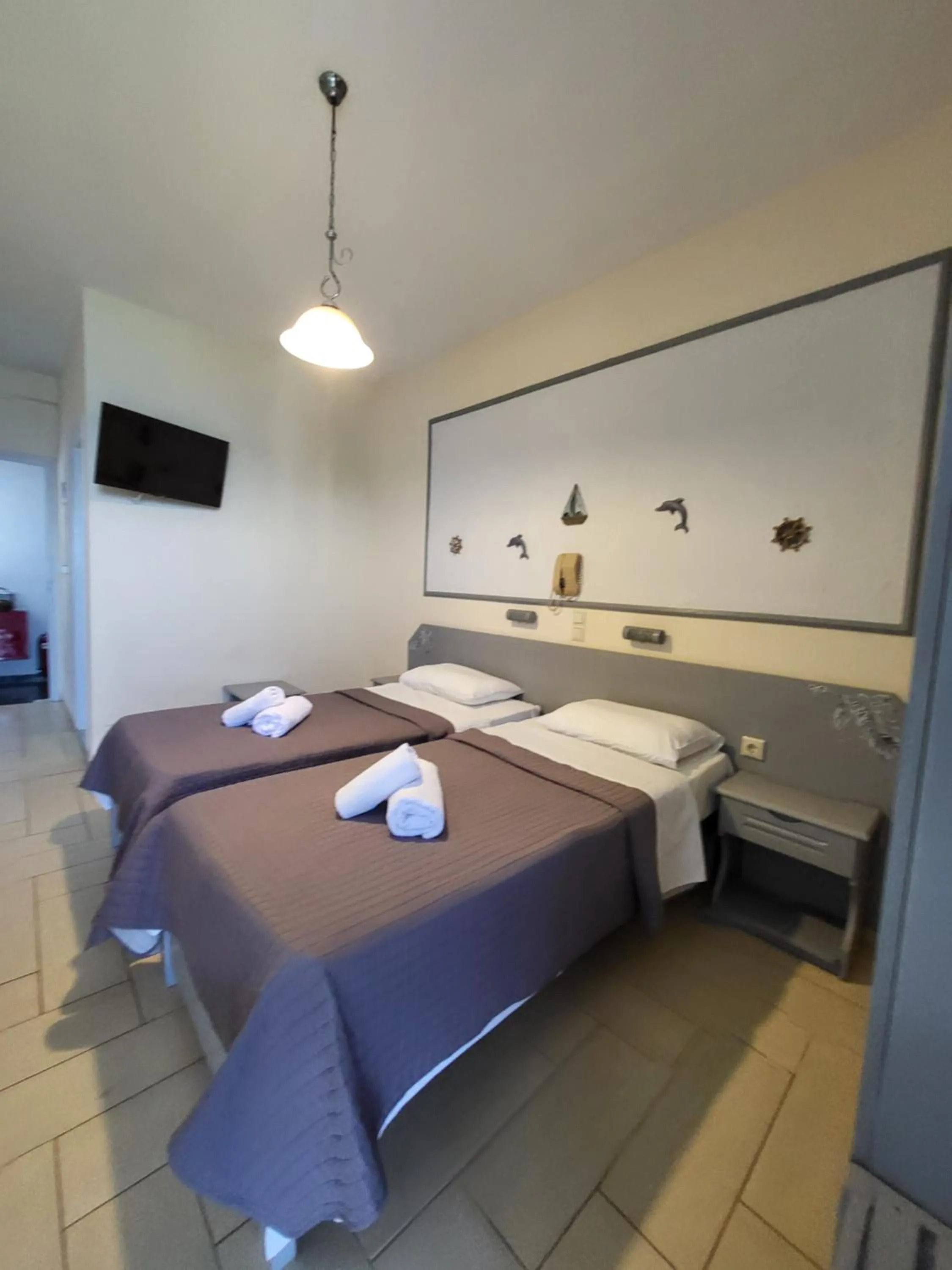 Bed in Panorama Hotel - Restaurant