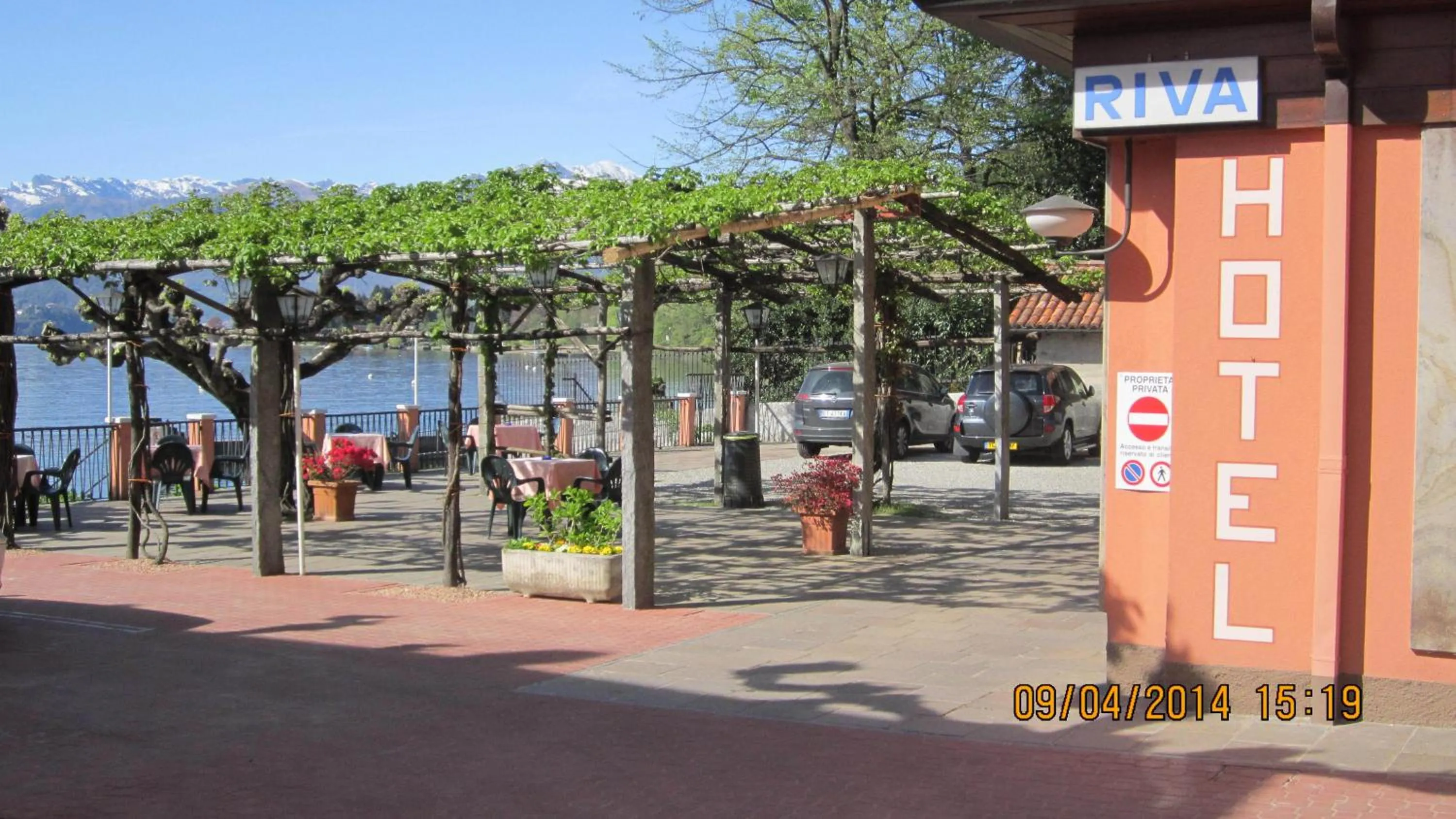 Balcony/Terrace in Albergo Riva