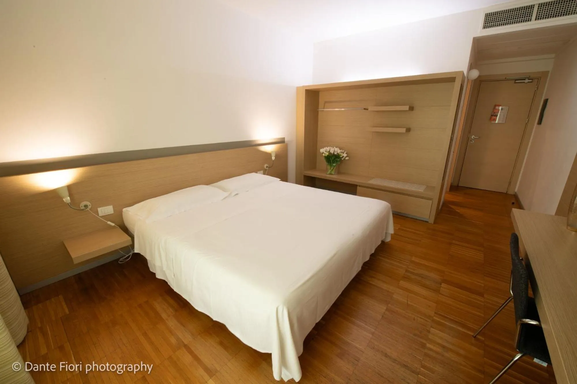 Bed in Schio Hotel