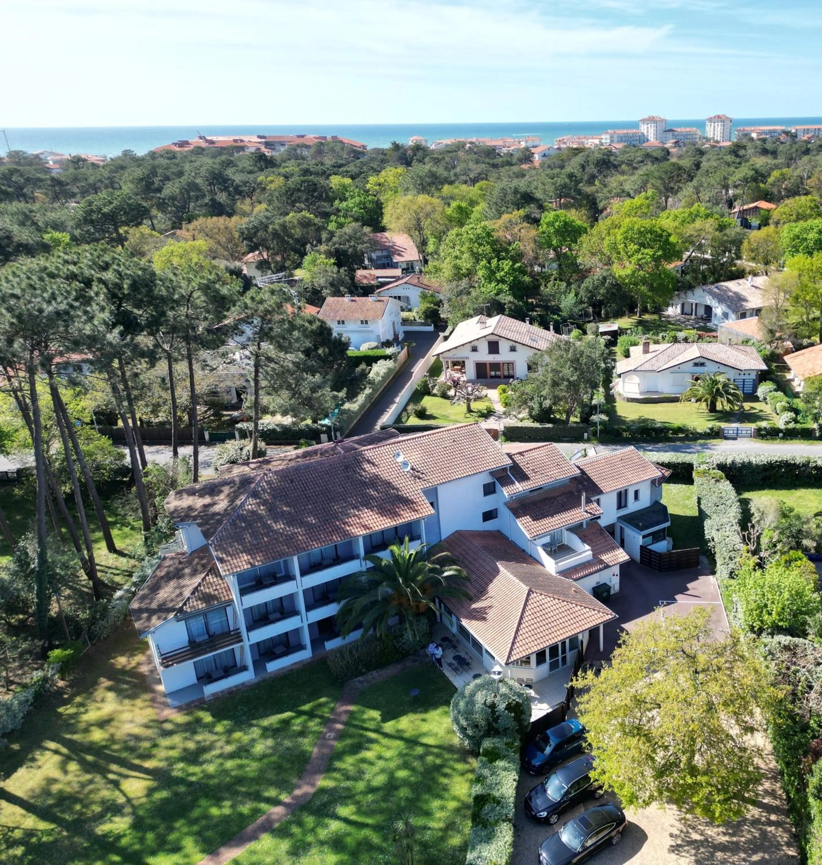 Bird's eye view in Hôtel Les Fougères - Hossegor