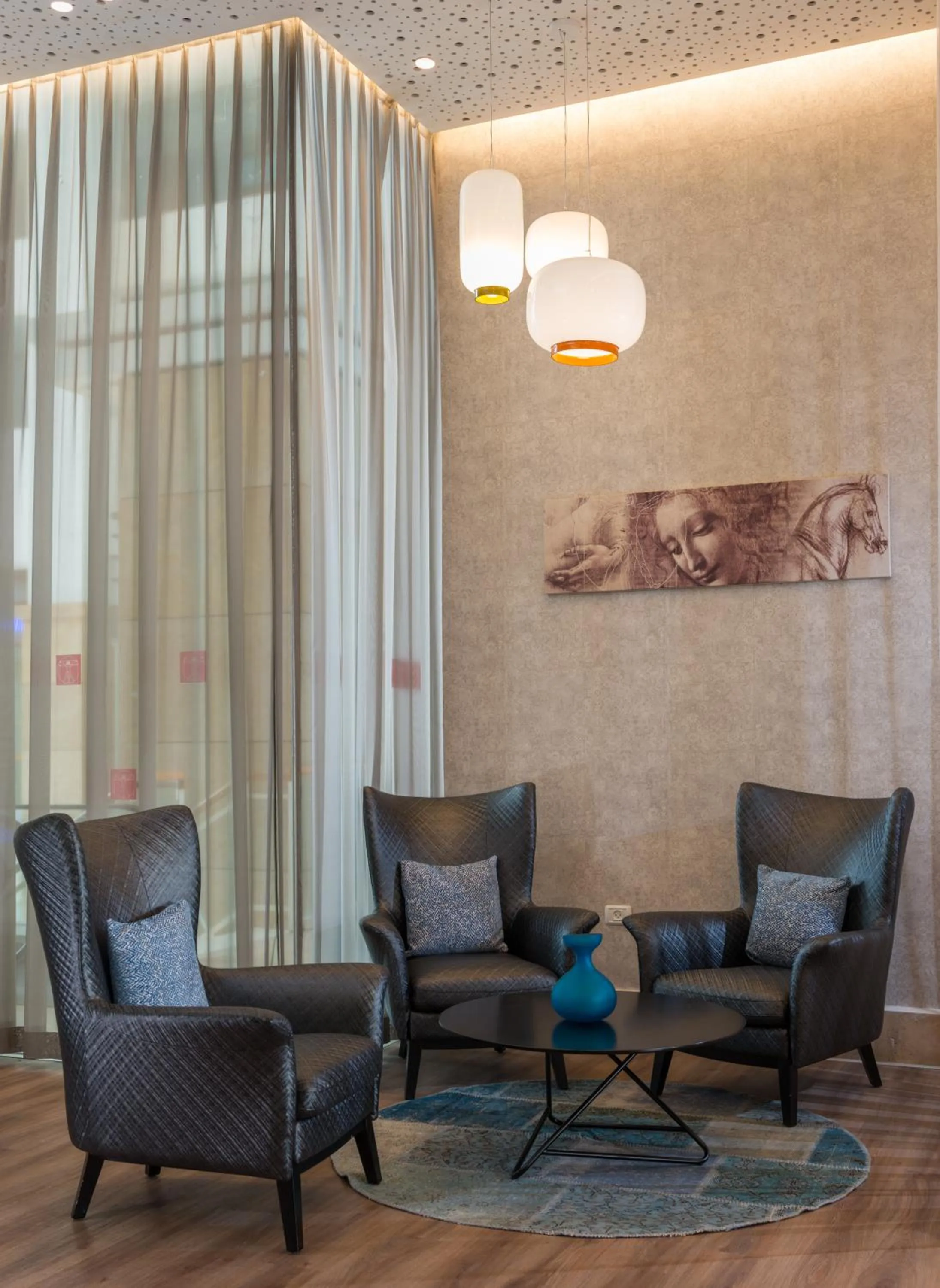 Lobby or reception in Arena Hotel by the Beach