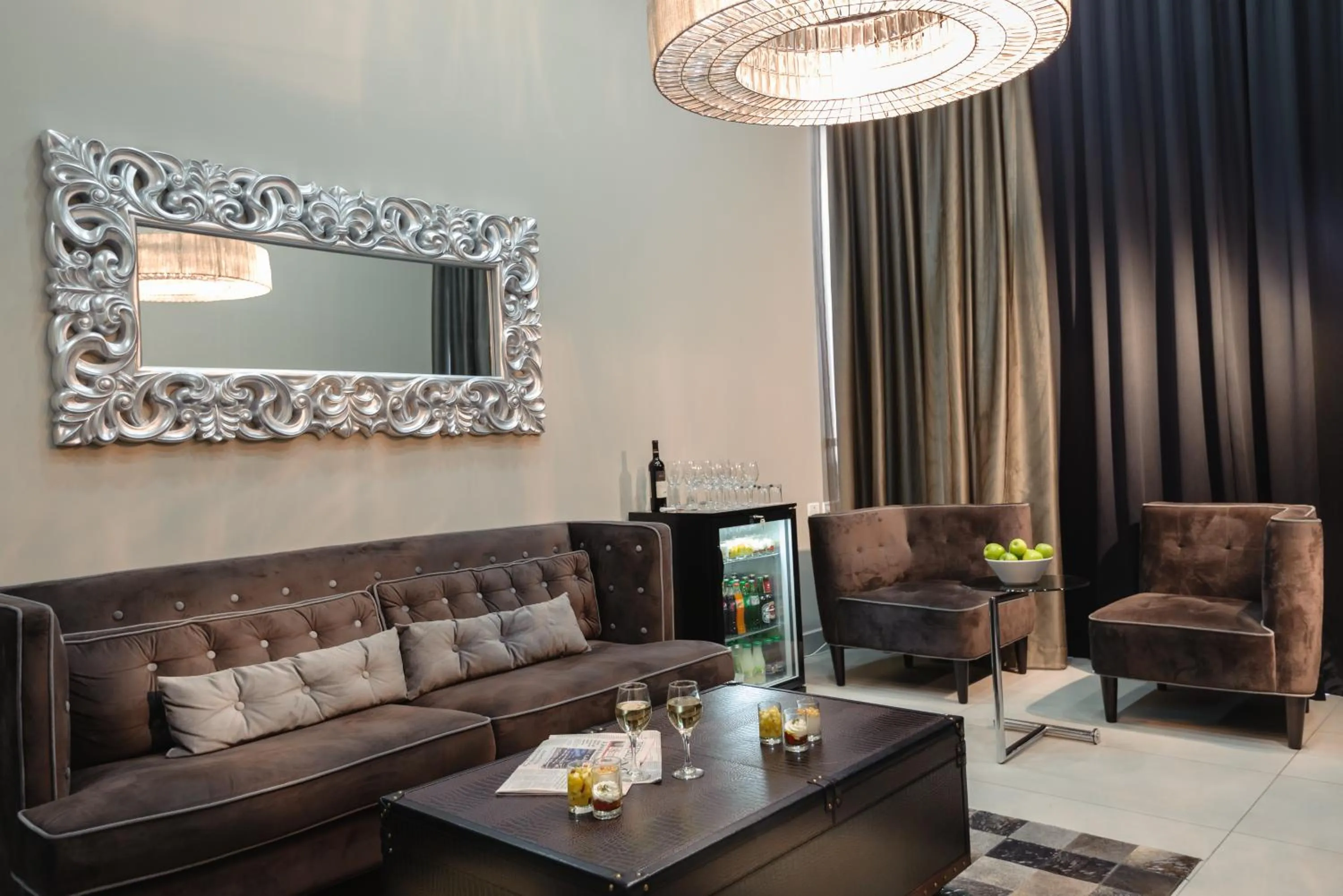 Lounge or bar in Arena Hotel by the Beach