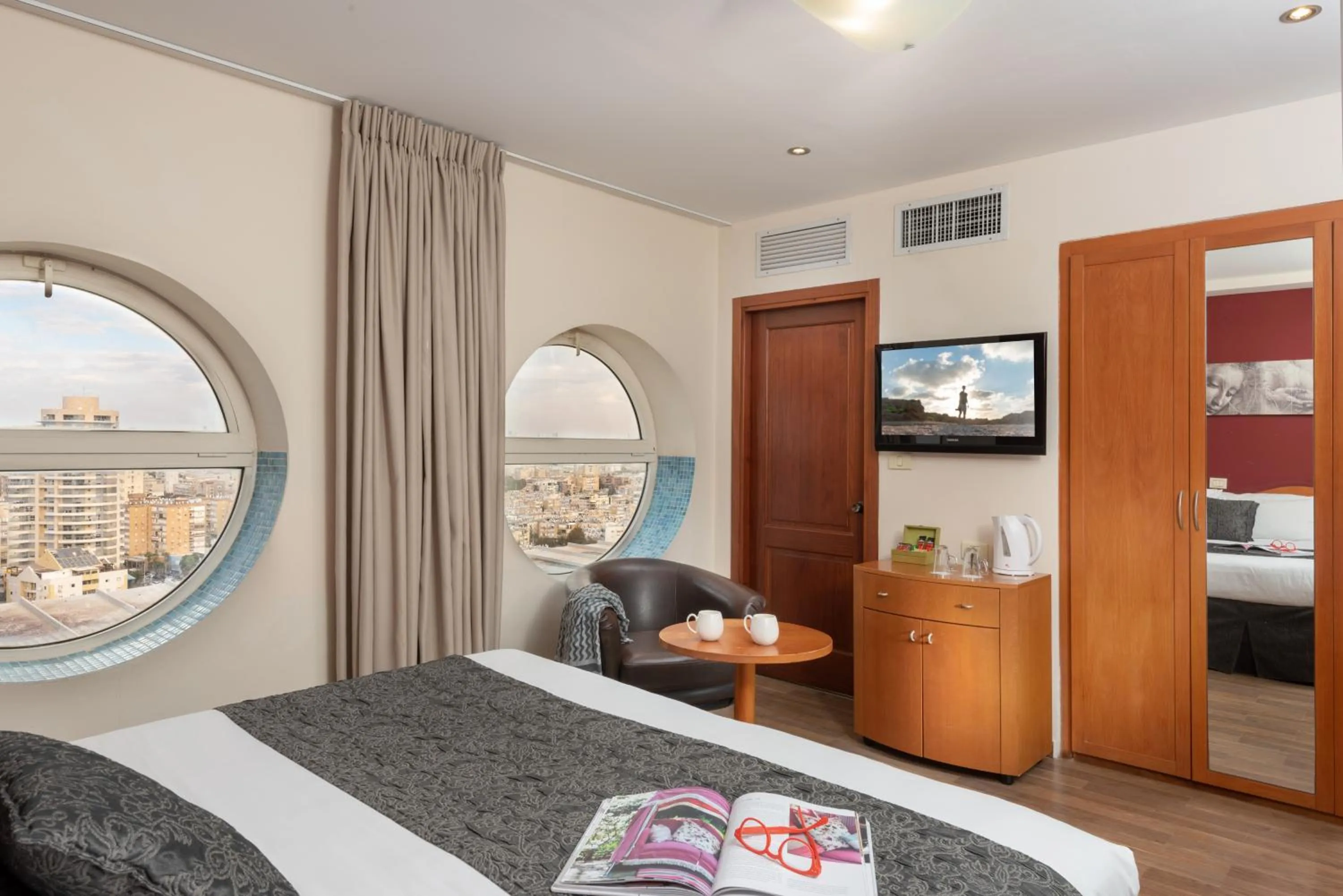 Bedroom in Arena Hotel by the Beach