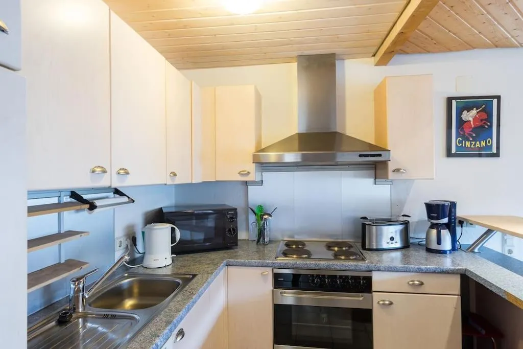 Kitchen or kitchenette in Pension Kramer