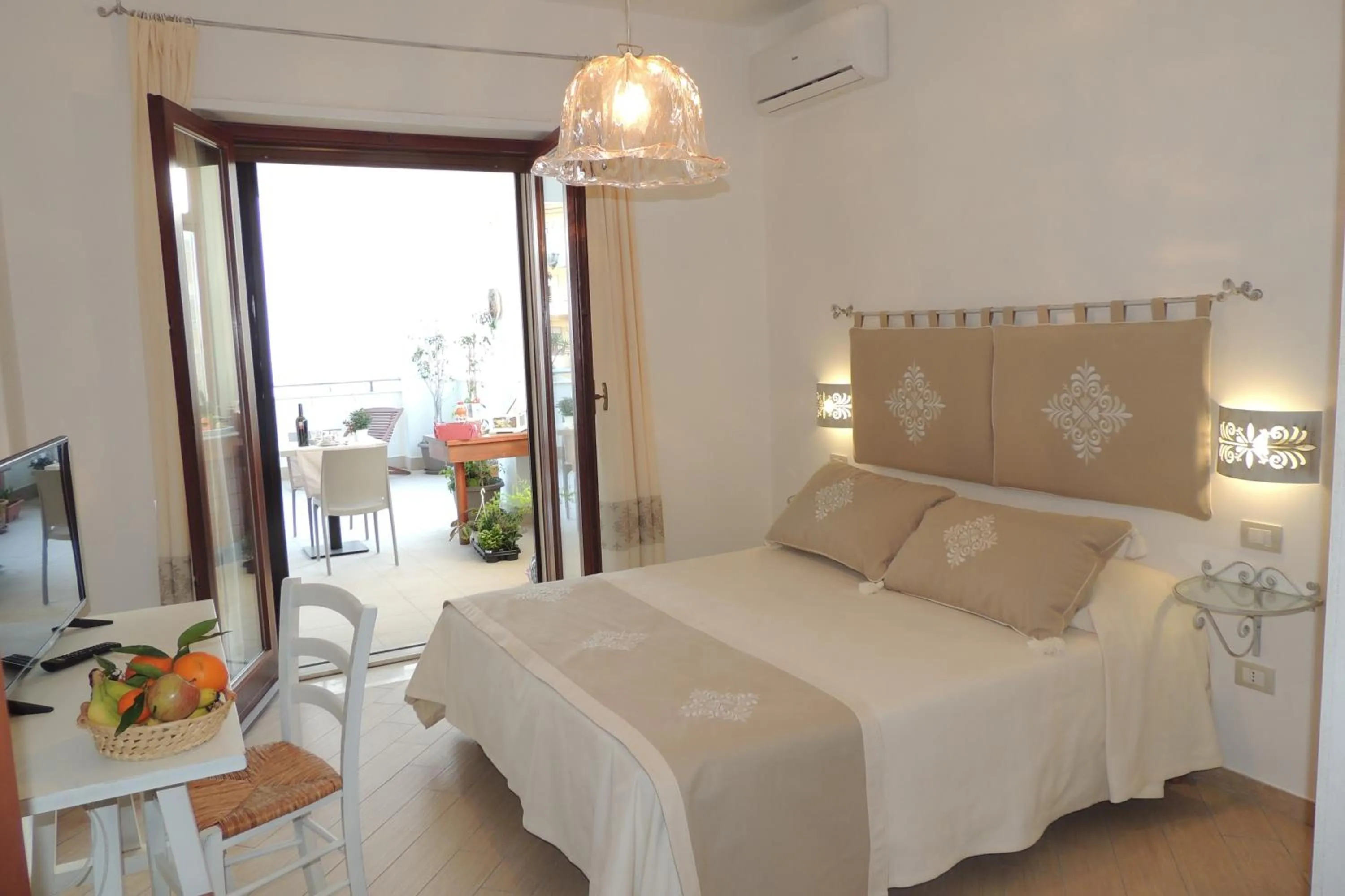 Bedroom, Bed in La Terrazza