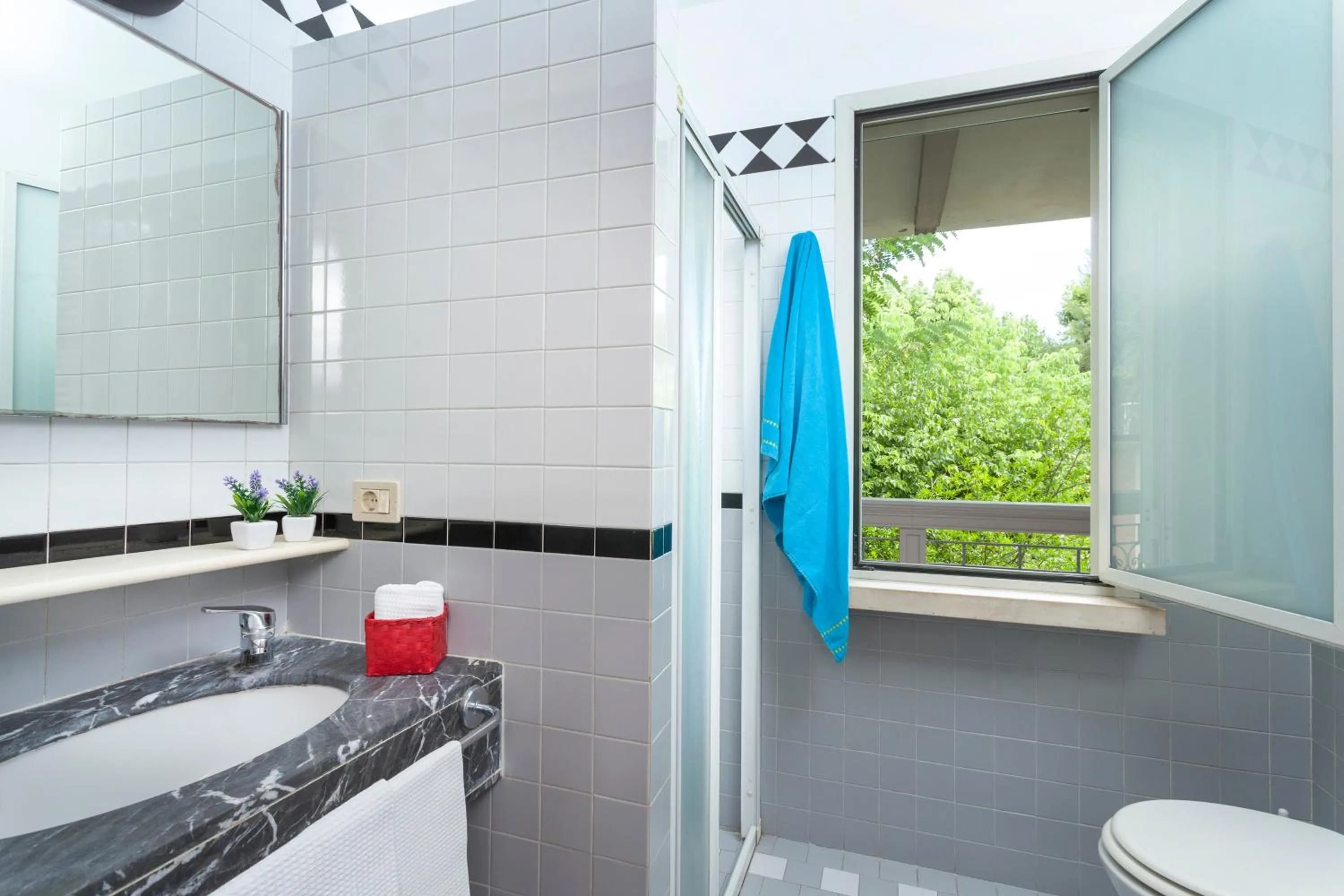 Bathroom in Residenza Villa Lidia