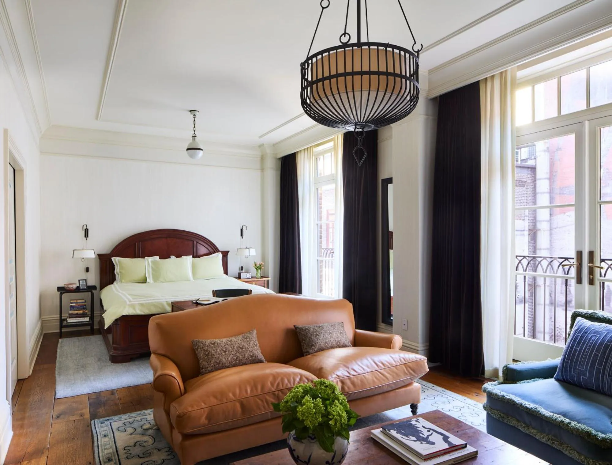 Living room, Bed in The Greenwich Hotel