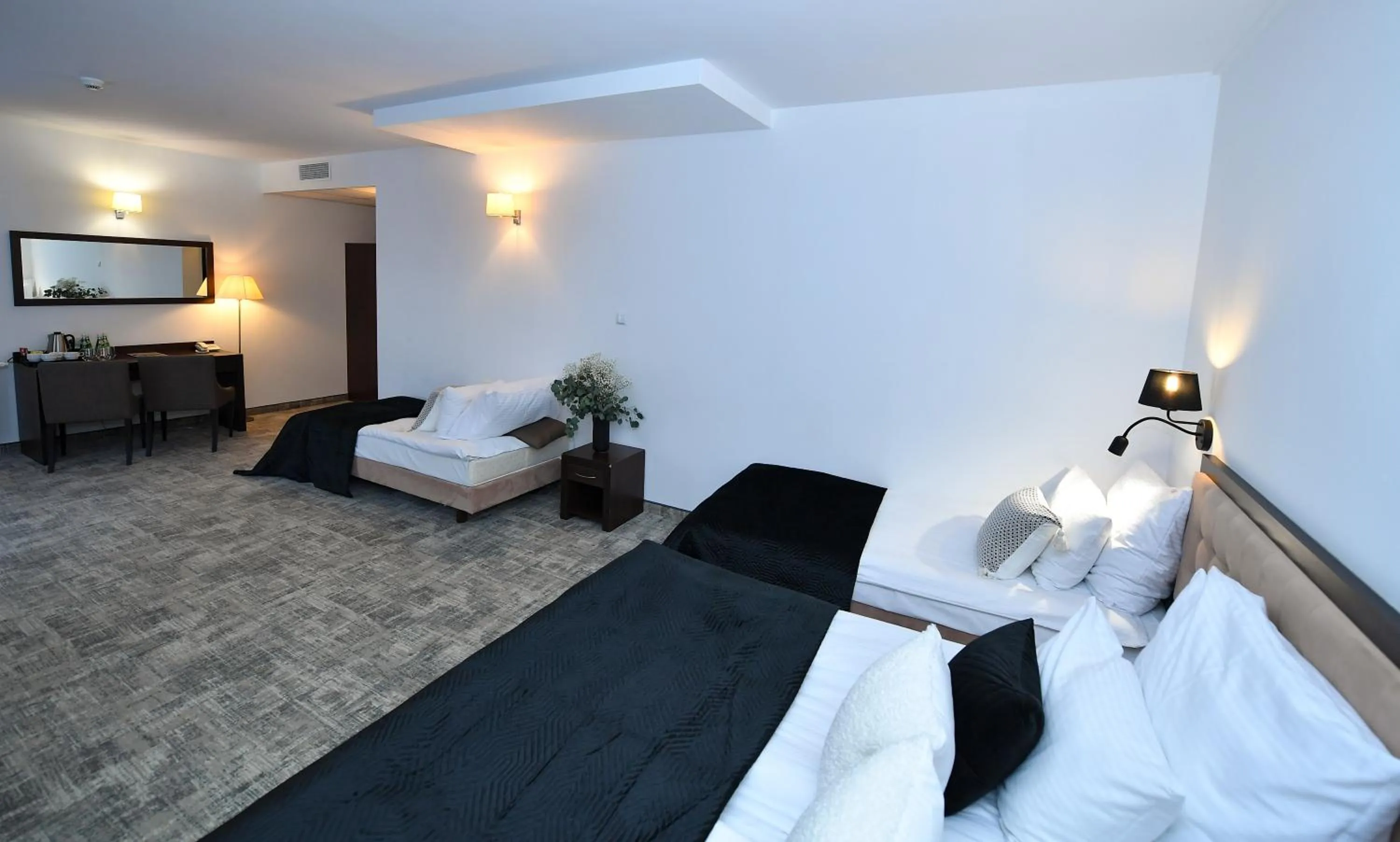 Bedroom, Bed in Hotel Focus Centrum Konferencyjne