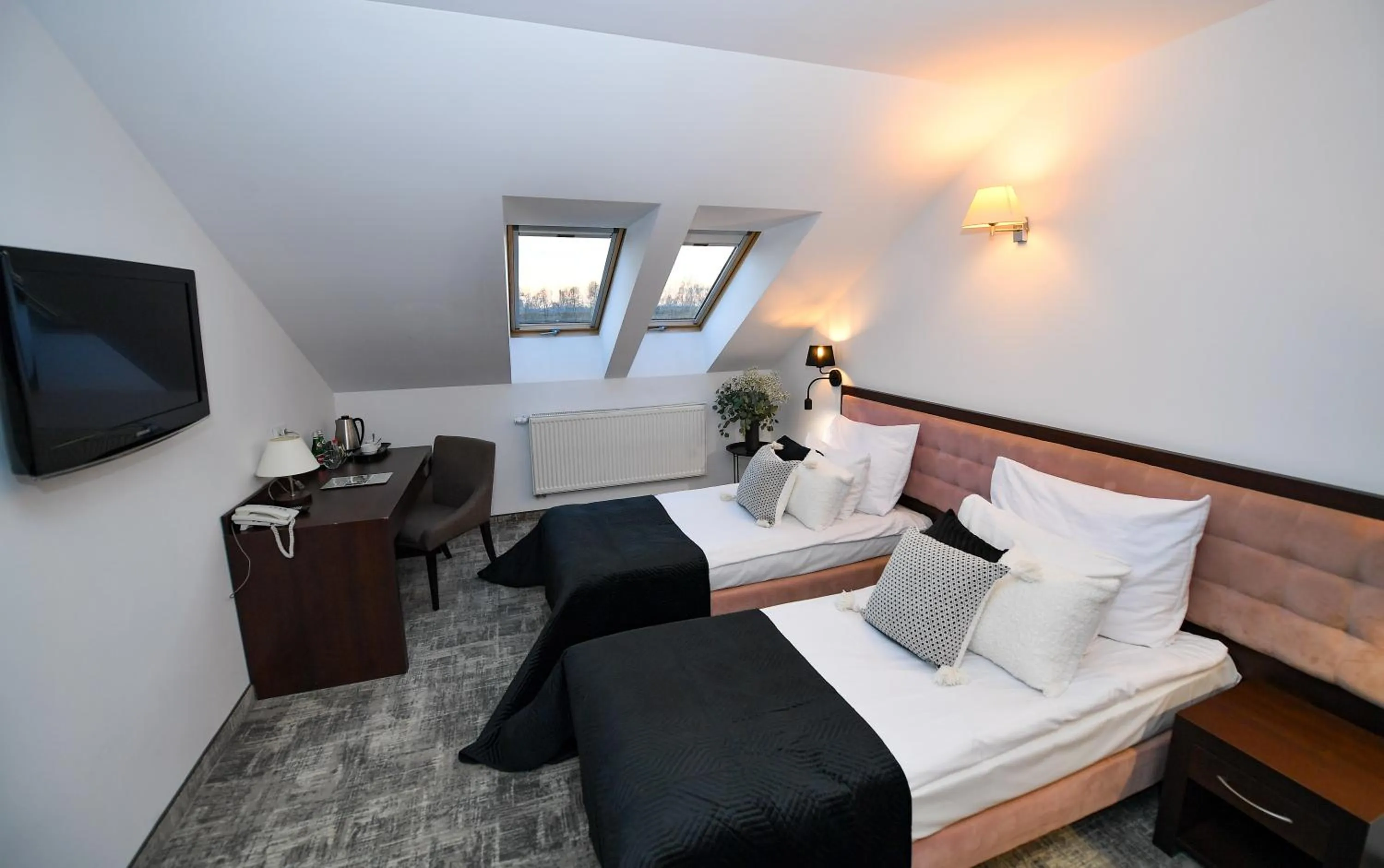 Bed in Hotel Focus Centrum Konferencyjne