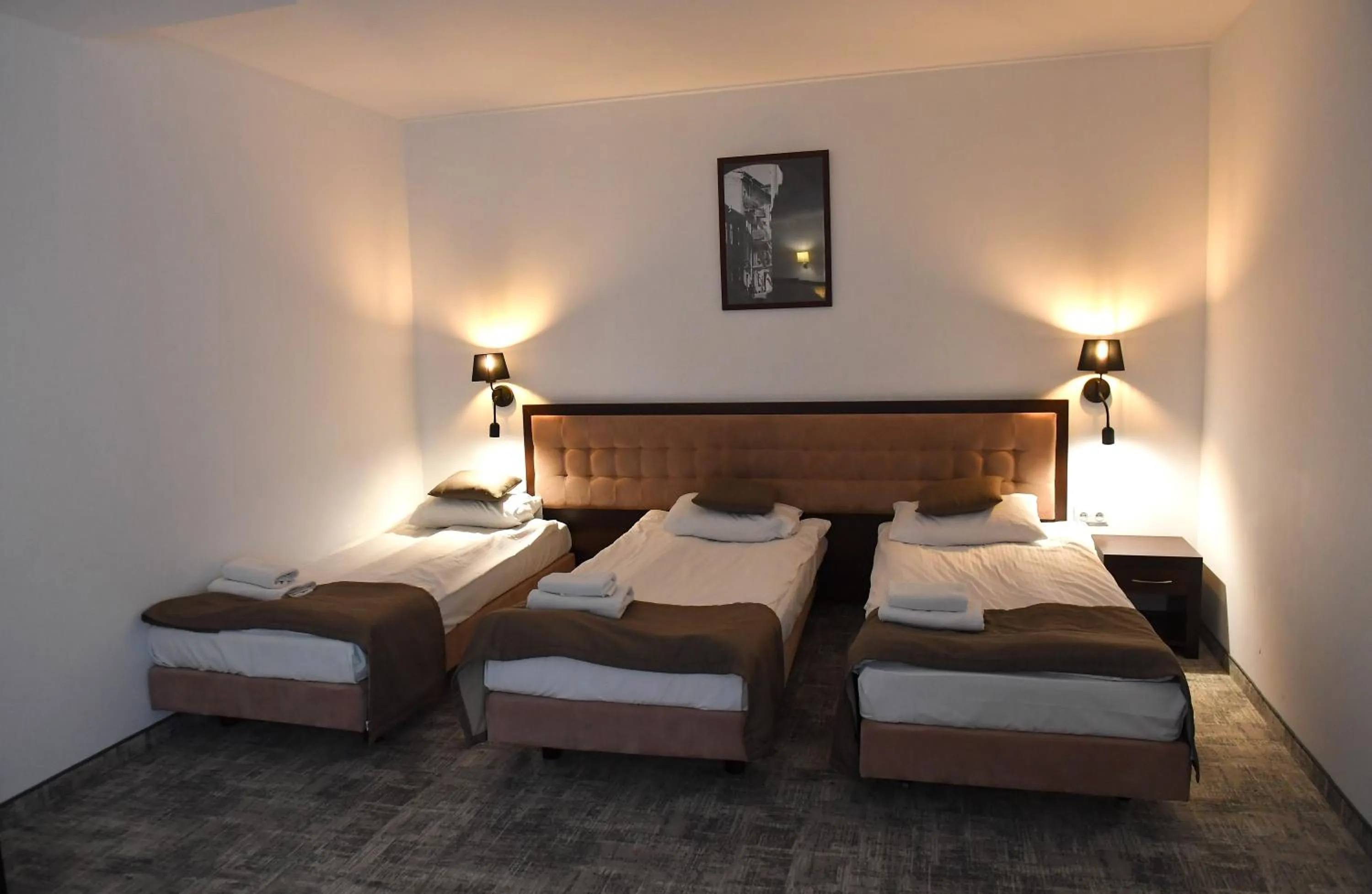 Bed in Hotel Focus Centrum Konferencyjne