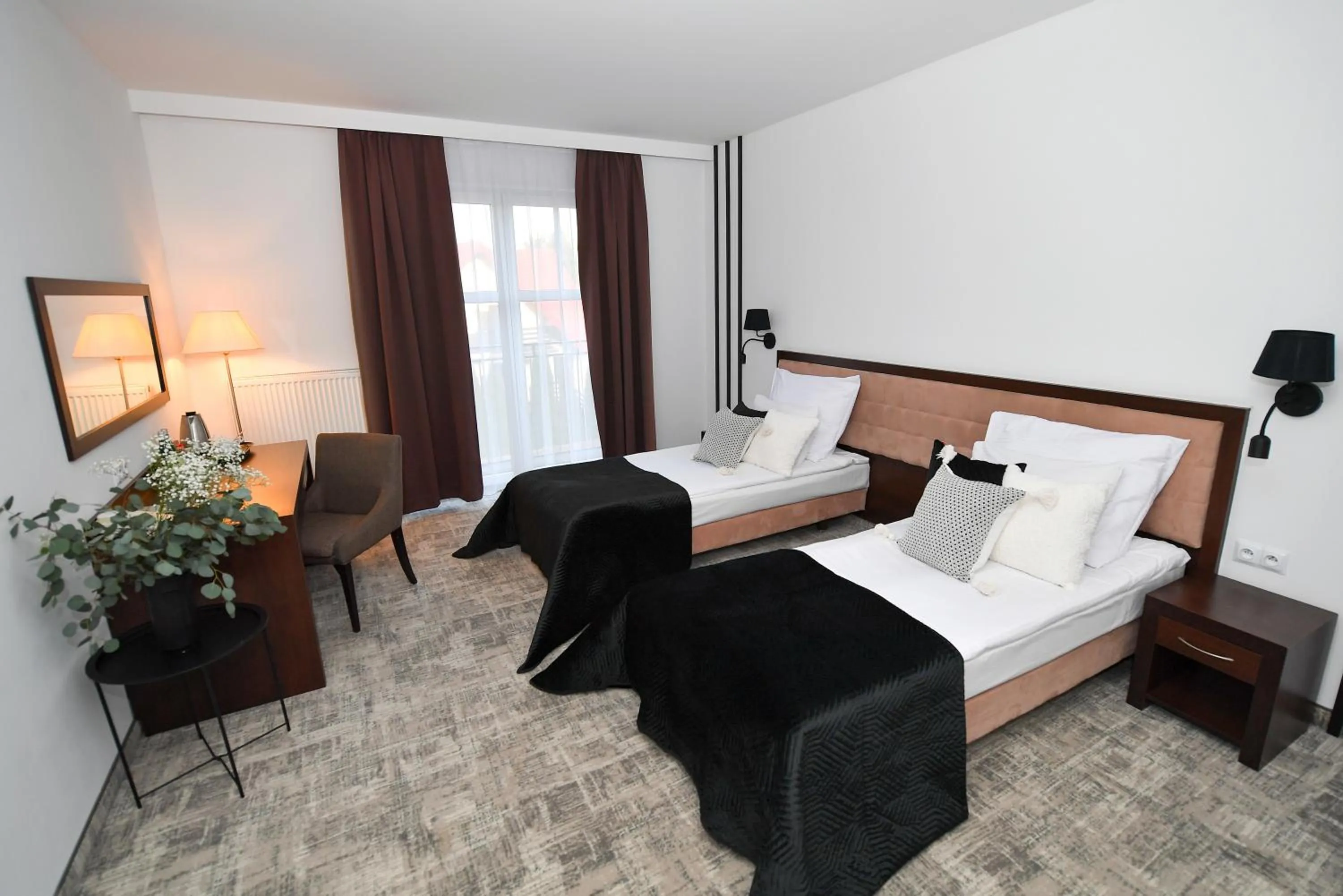 Bed in Hotel Focus Centrum Konferencyjne