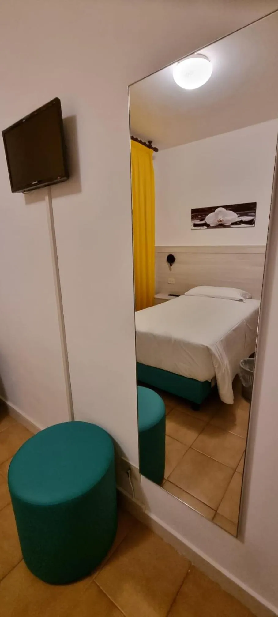 Bedroom, Bed in Hotel I Platani