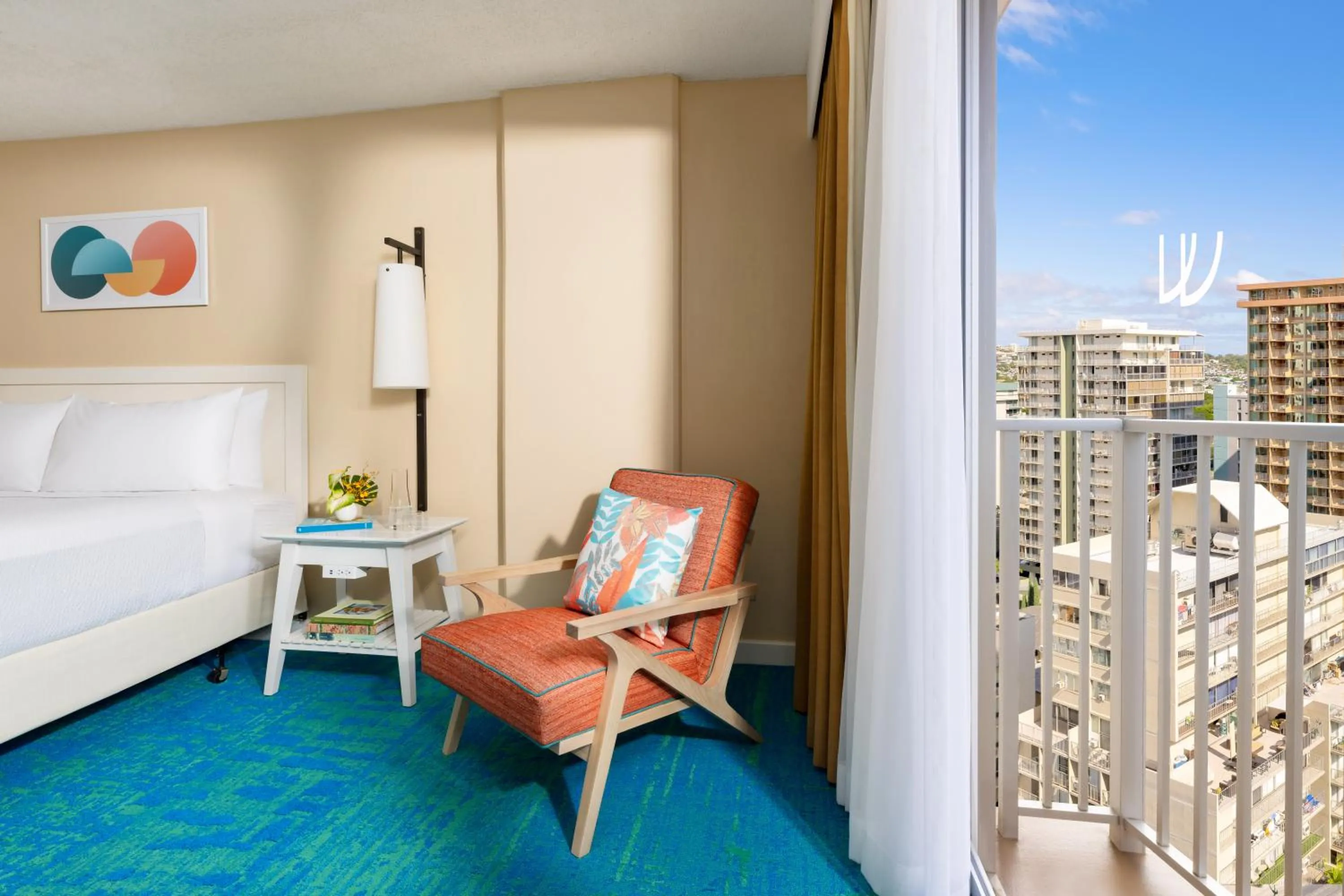 View (from property/room) in The Twin Fin Hotel