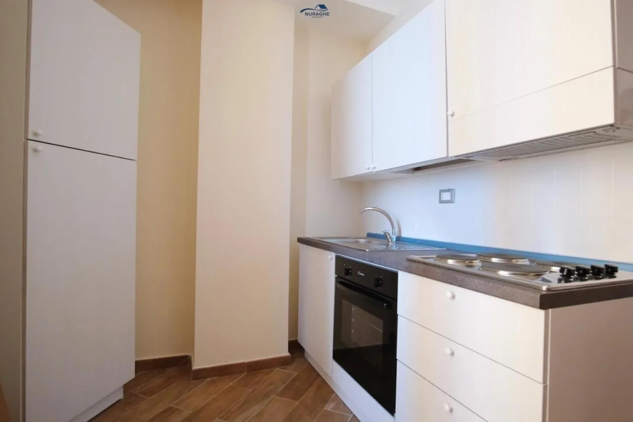 kitchen in Nuraghe Apartments