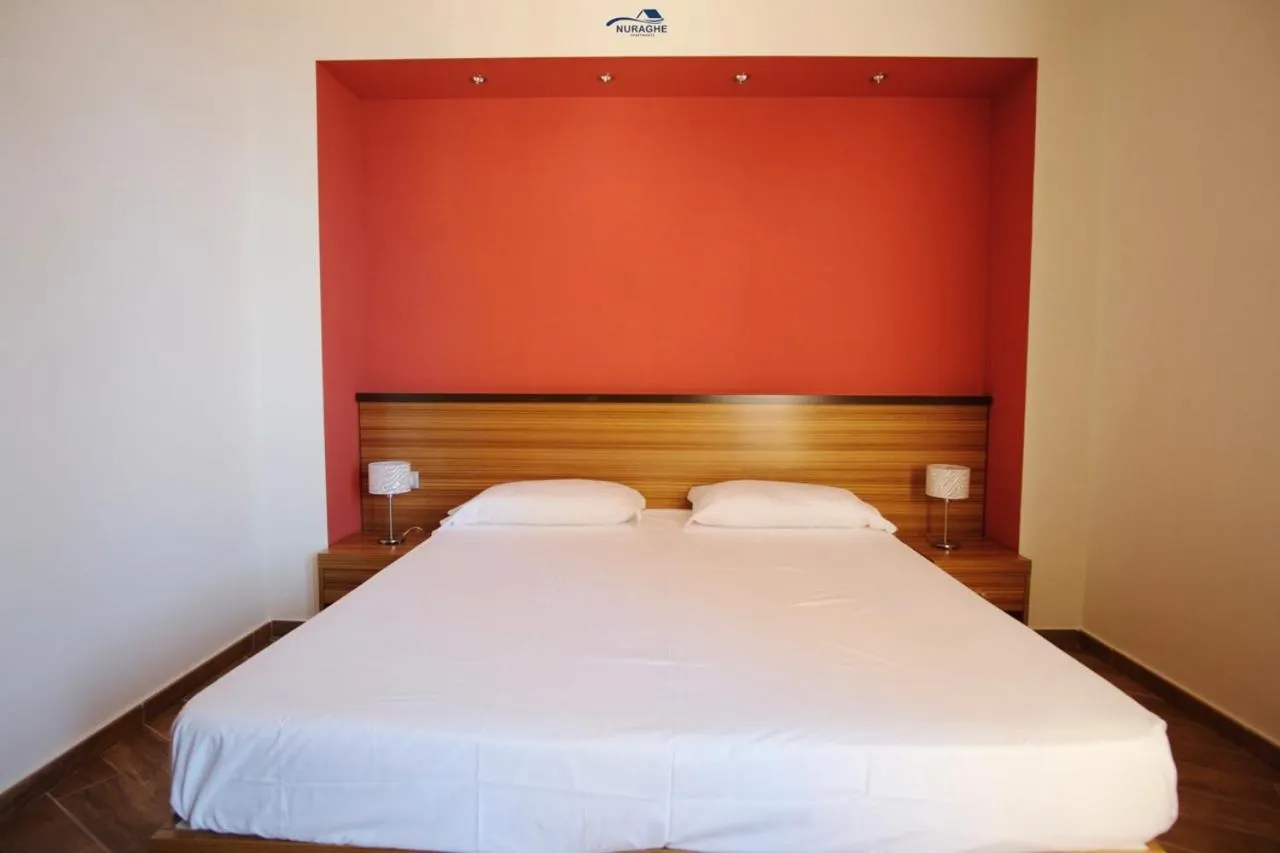 Bedroom, Bed in Nuraghe Apartments