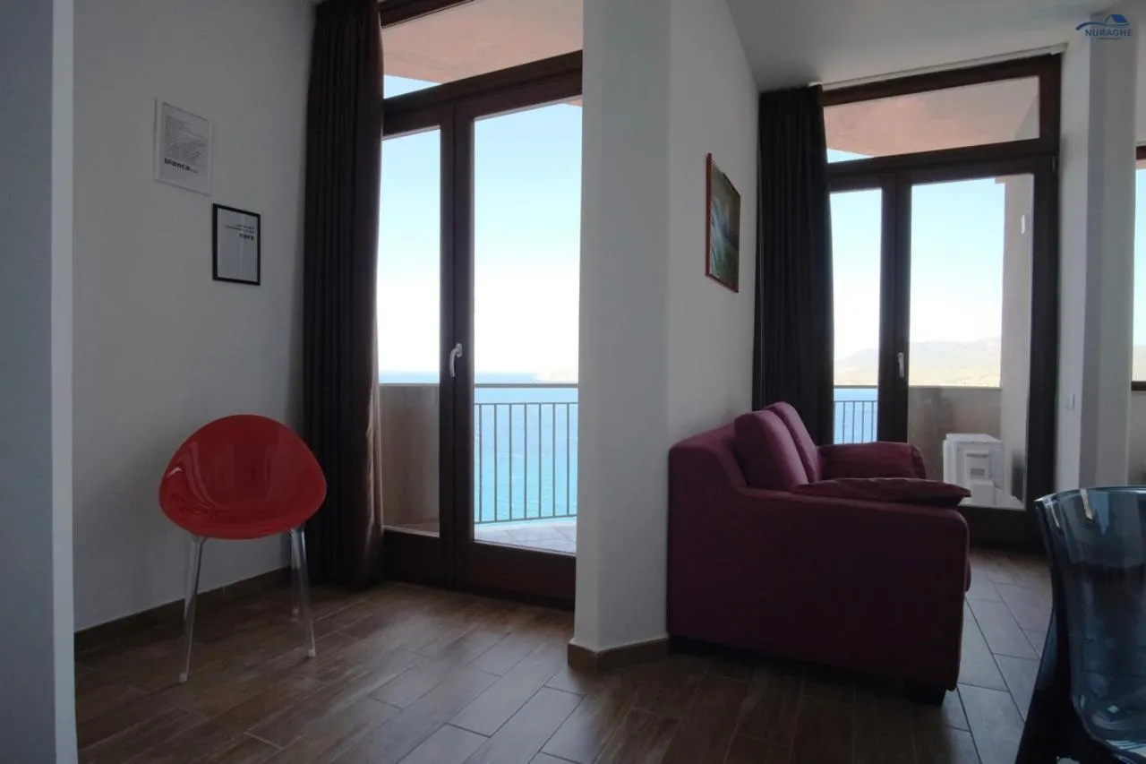 Living room in Nuraghe Apartments