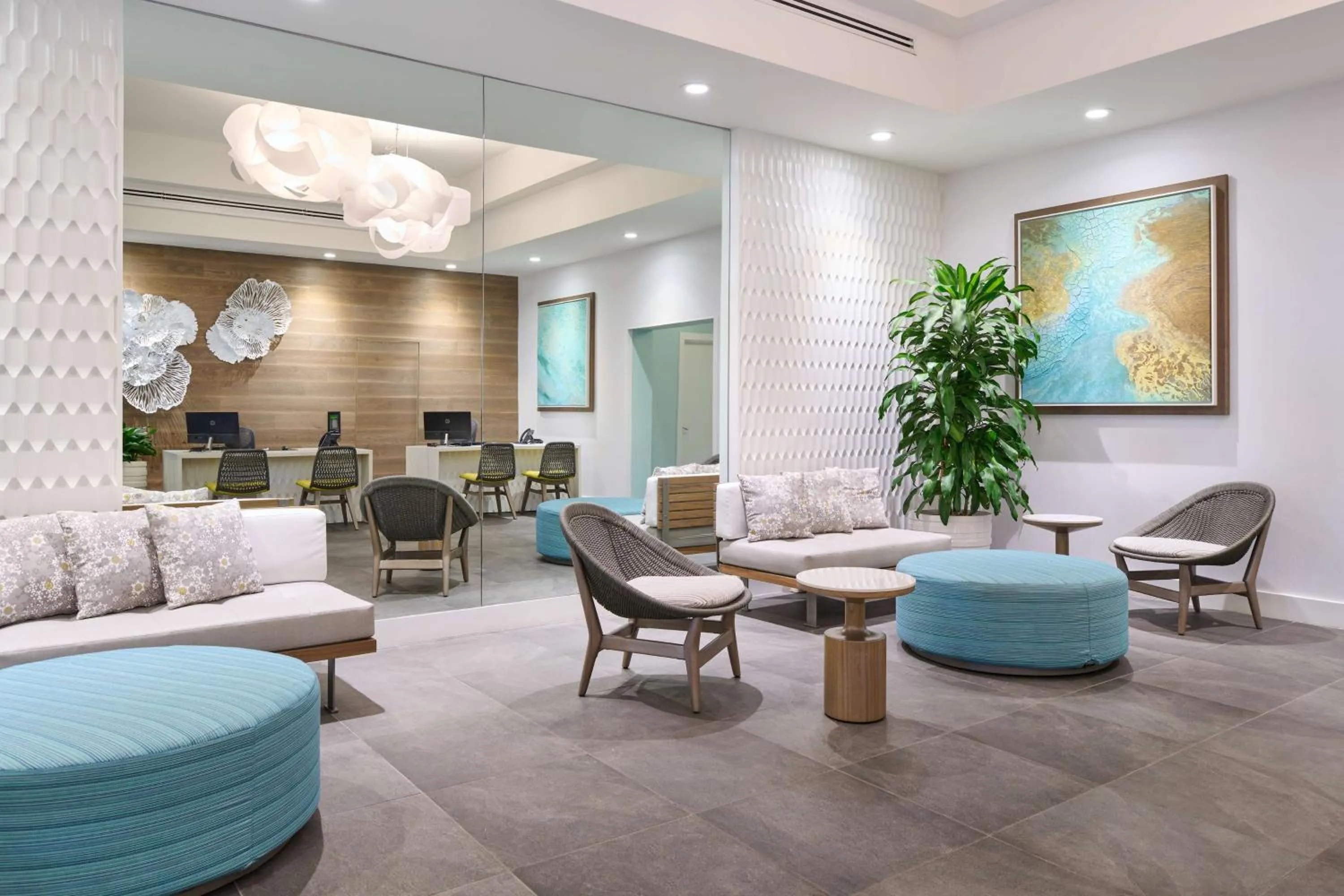 Lobby or reception in Aston Waikiki Beach Tower