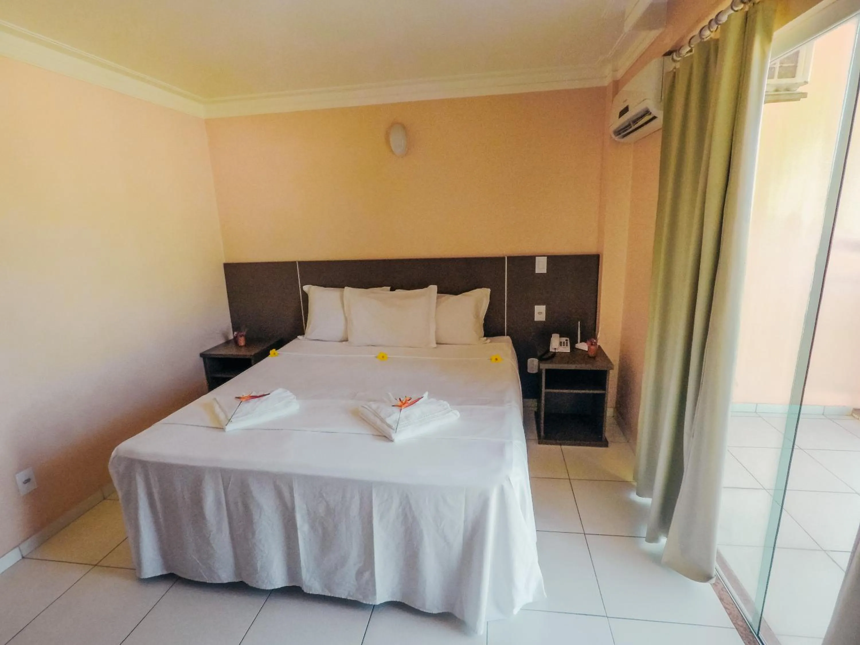 Bed in Pousada D' Areia