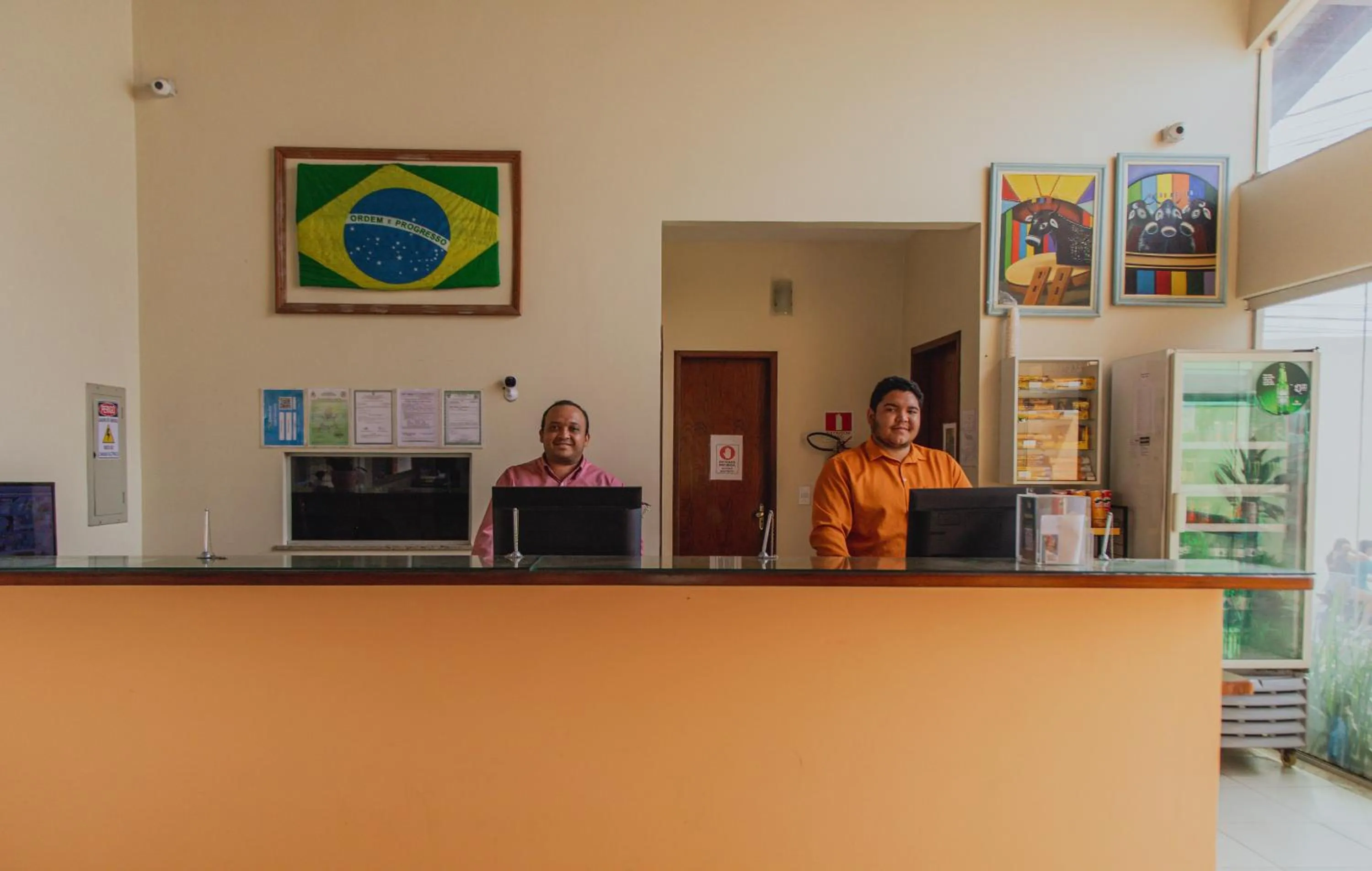Lobby or reception in Pousada D' Areia