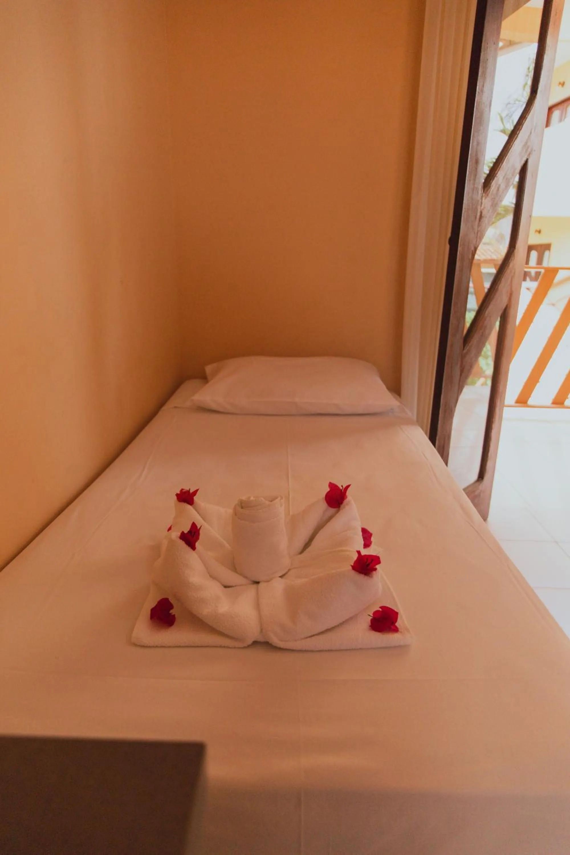 Bed in Pousada D' Areia