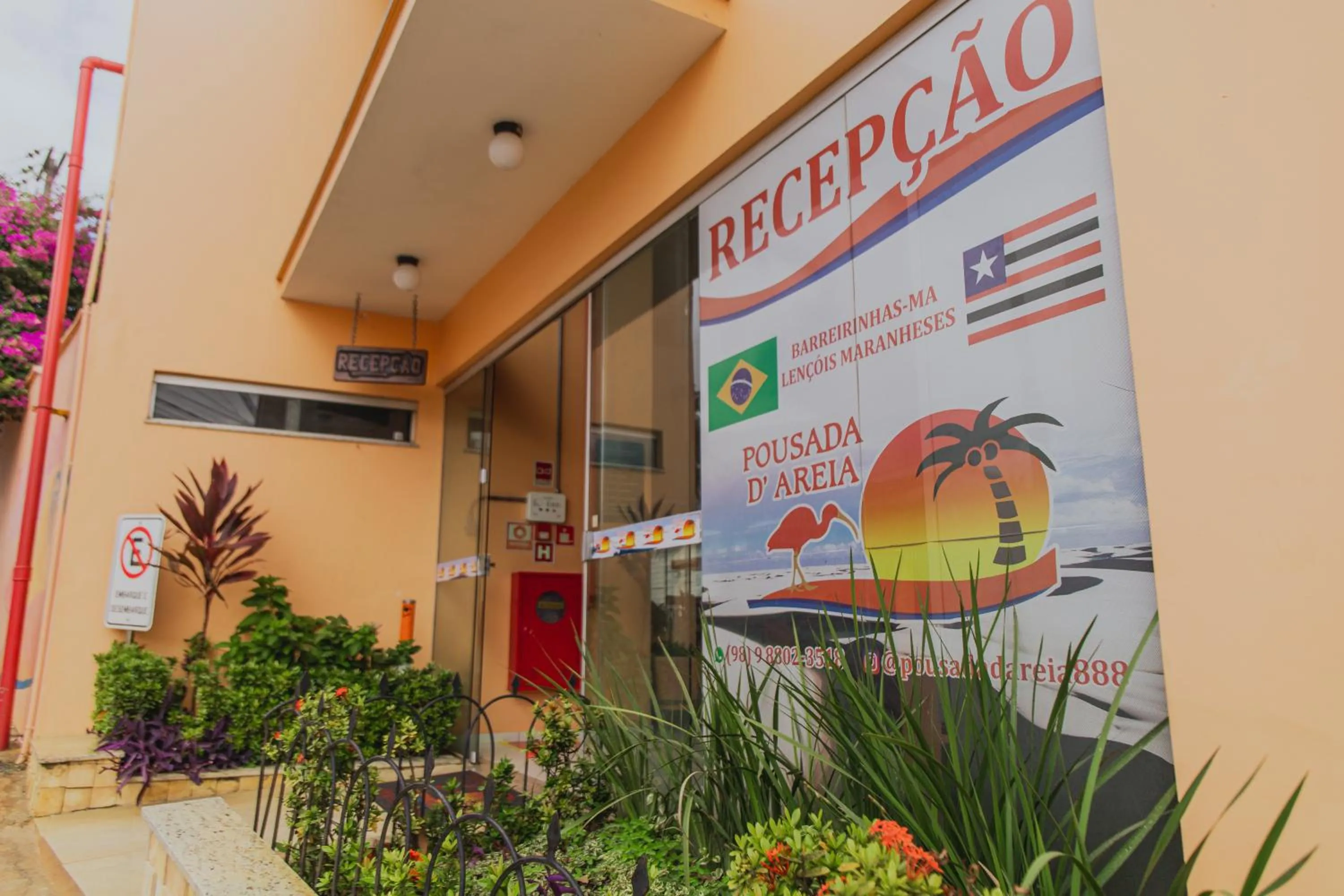 Facade/entrance in Pousada D' Areia