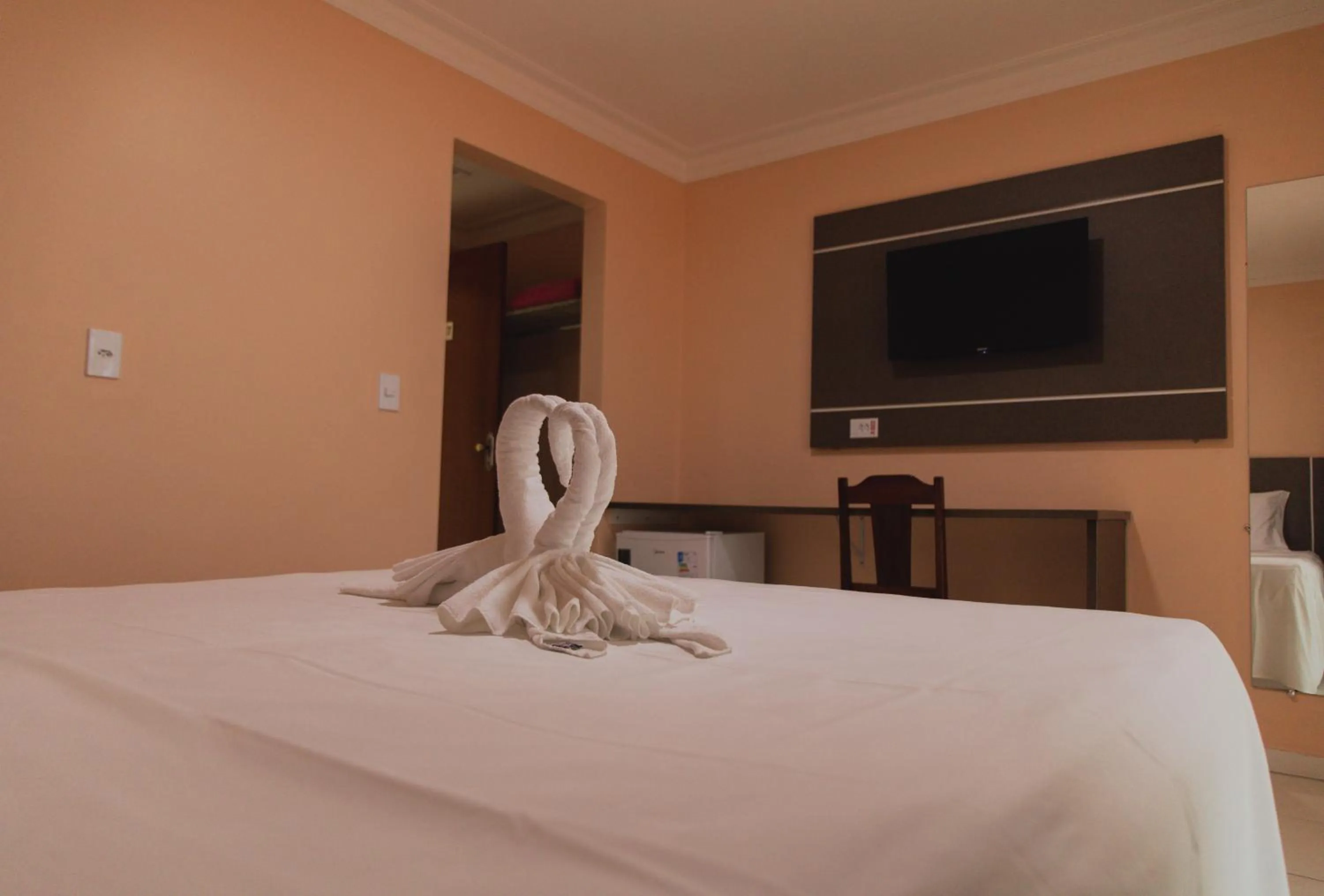 Bed in Pousada D' Areia