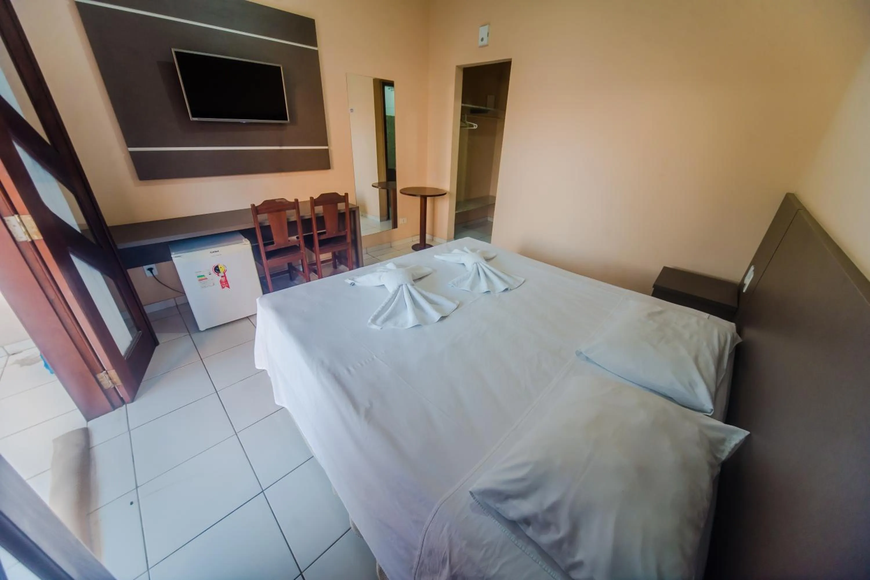 Bed in Pousada D' Areia