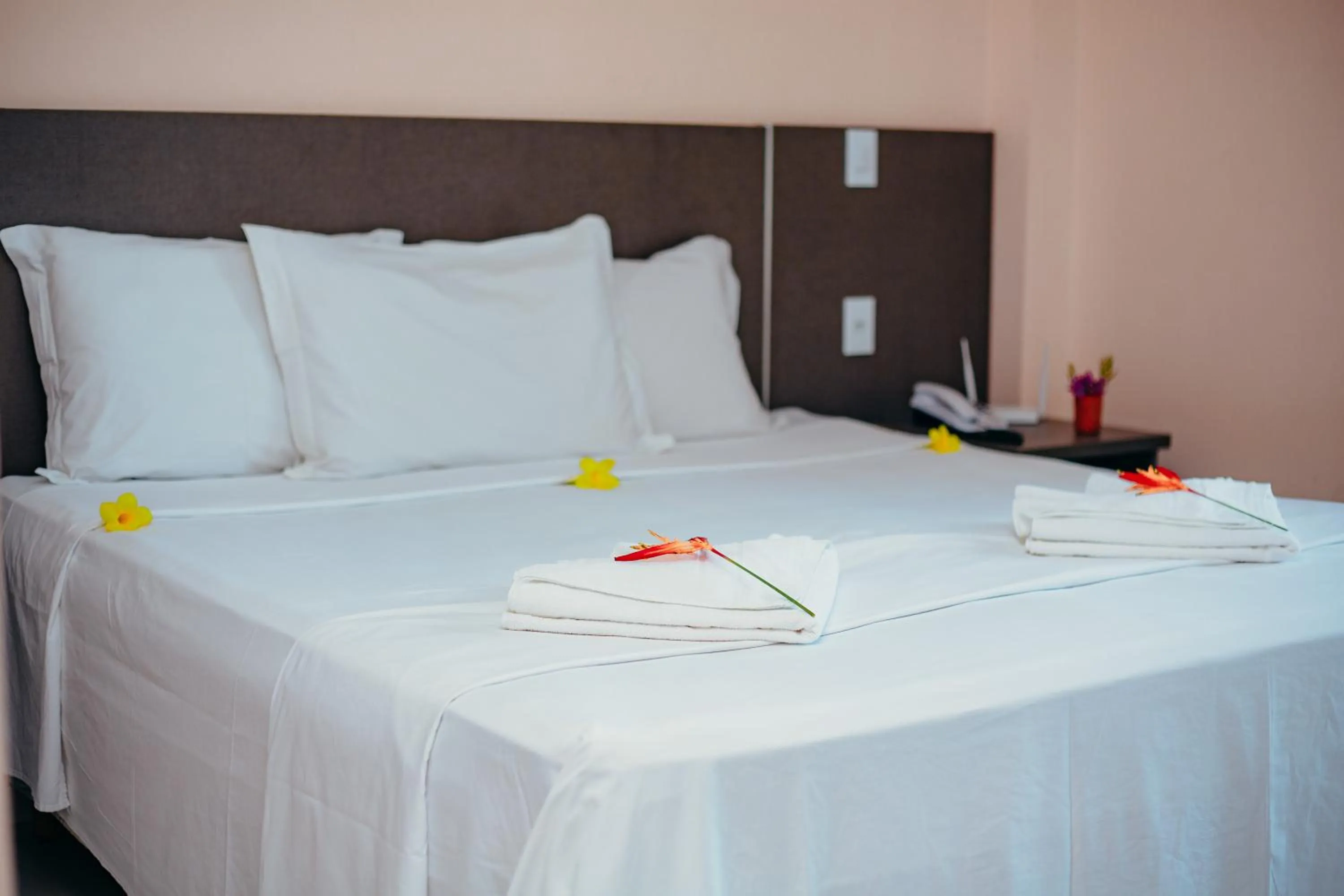 Bed in Pousada D' Areia