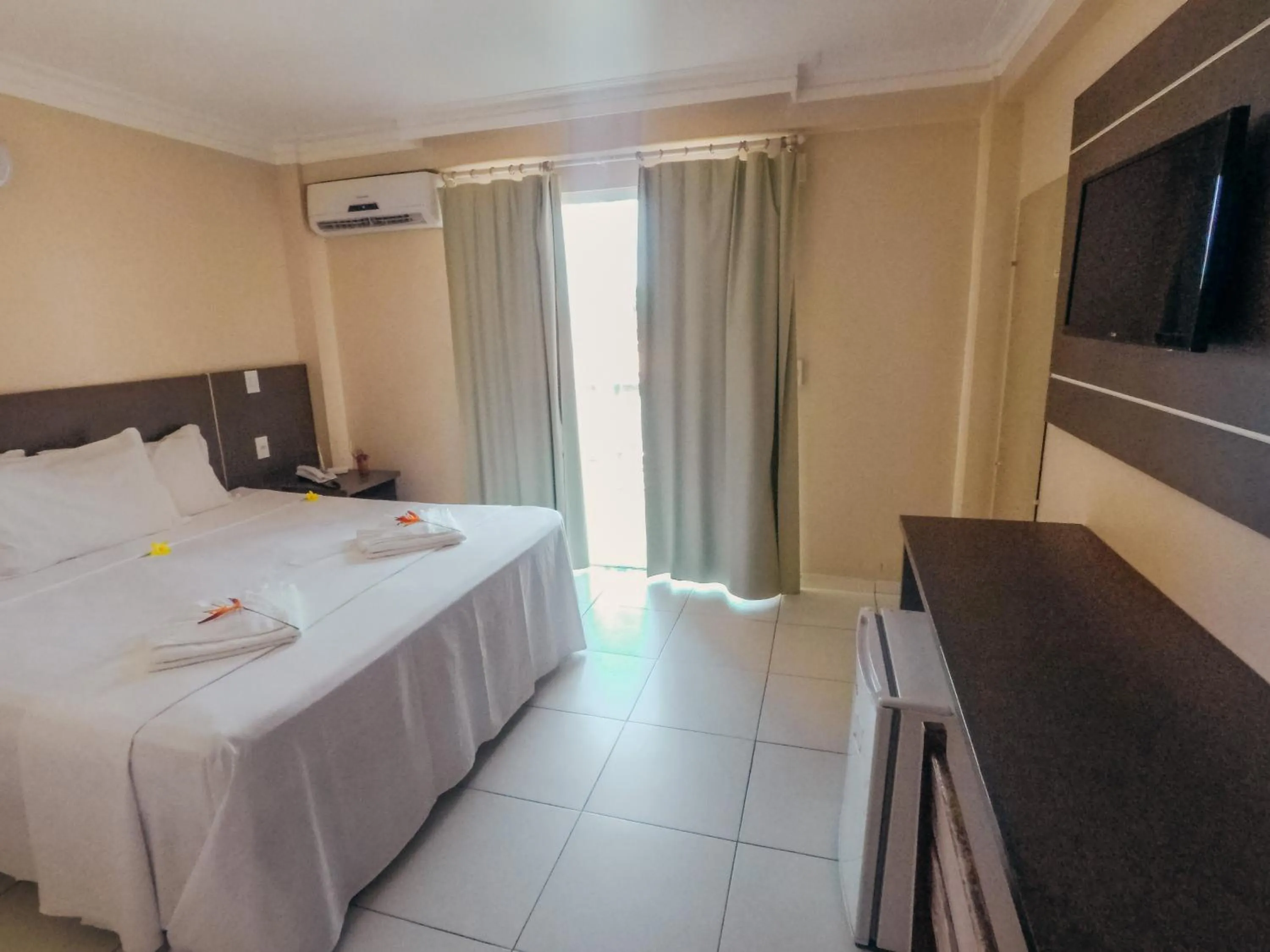 Bed in Pousada D' Areia