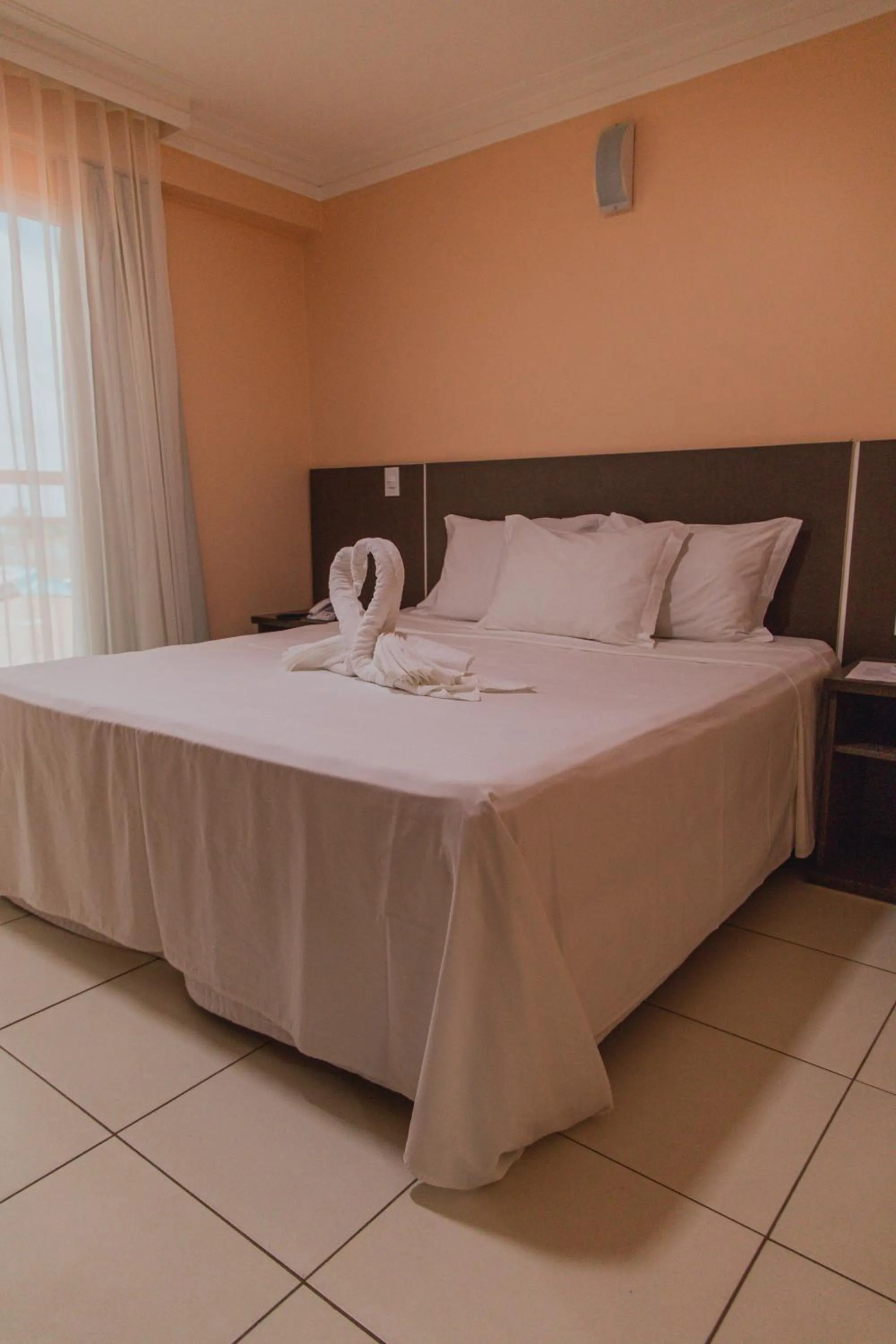 Bed in Pousada D' Areia