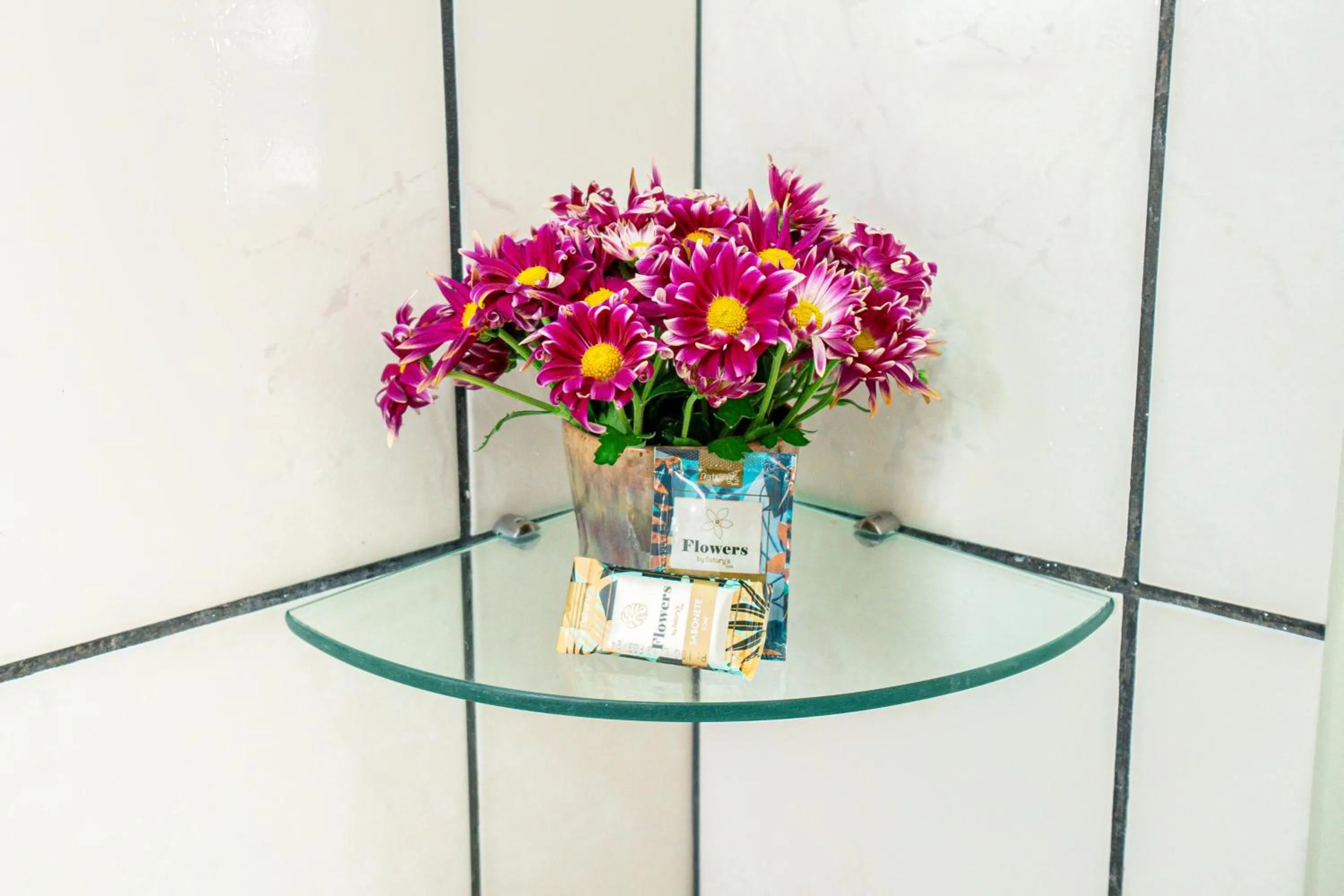 Bathroom in Chalés Canoas Ubatuba