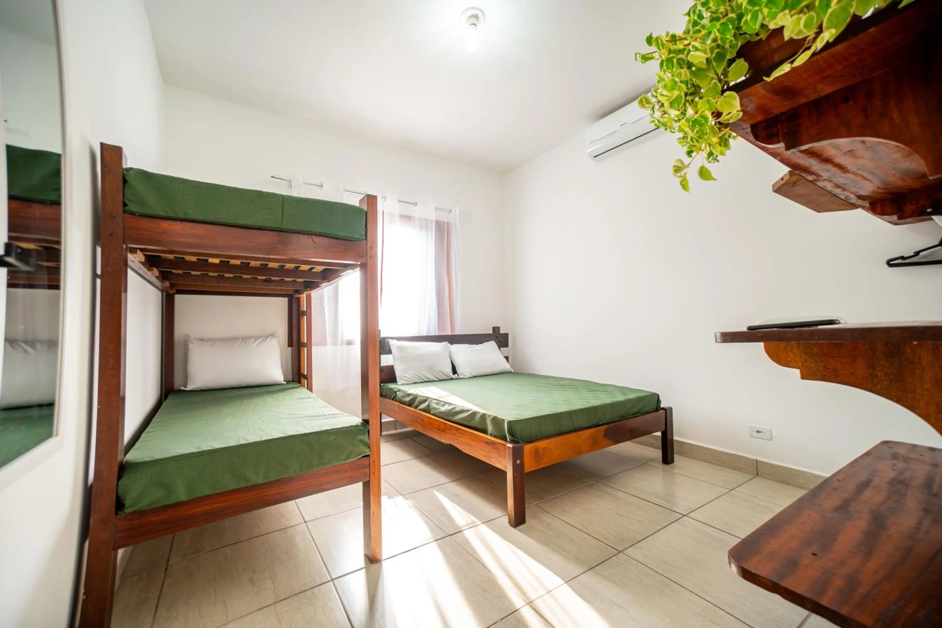 Bed in Chalés Canoas Ubatuba