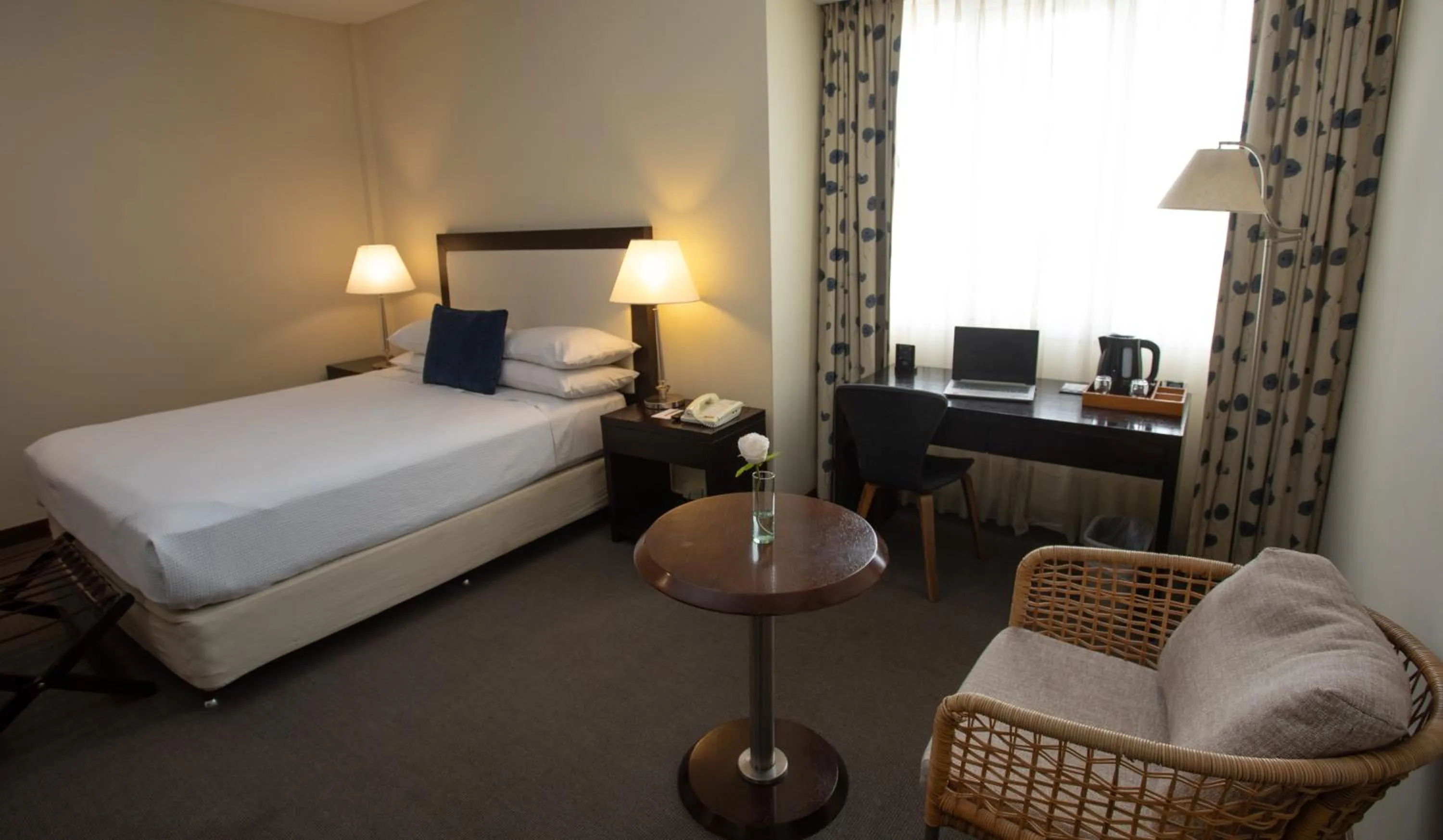 Bedroom, Bed in Hotel Península Valdés